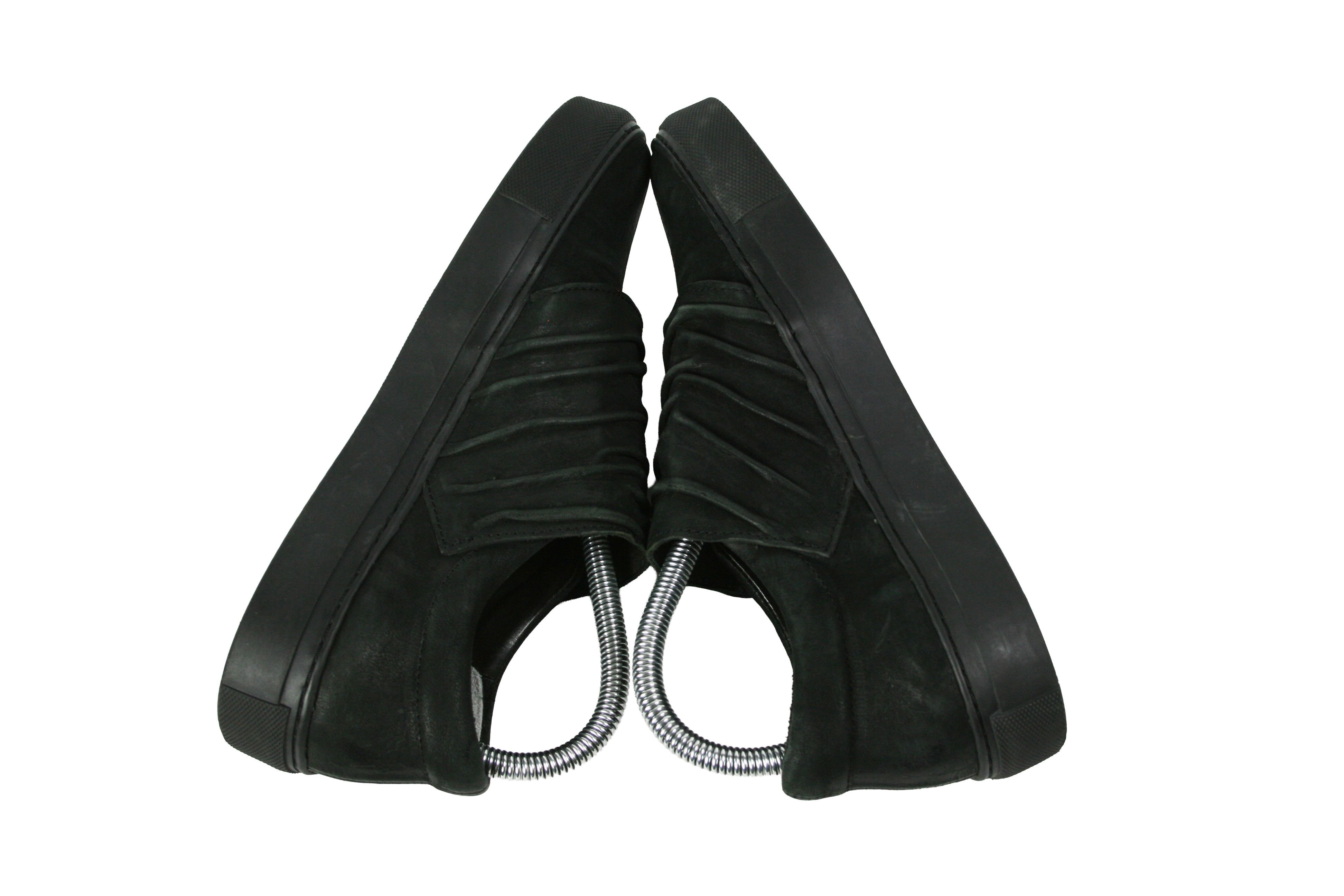 The Last Conspiracy Avant Garde Horse Leather Crinkle Straps Low Sneakers Size US 8 / IT 38 - 9 Thumbnail