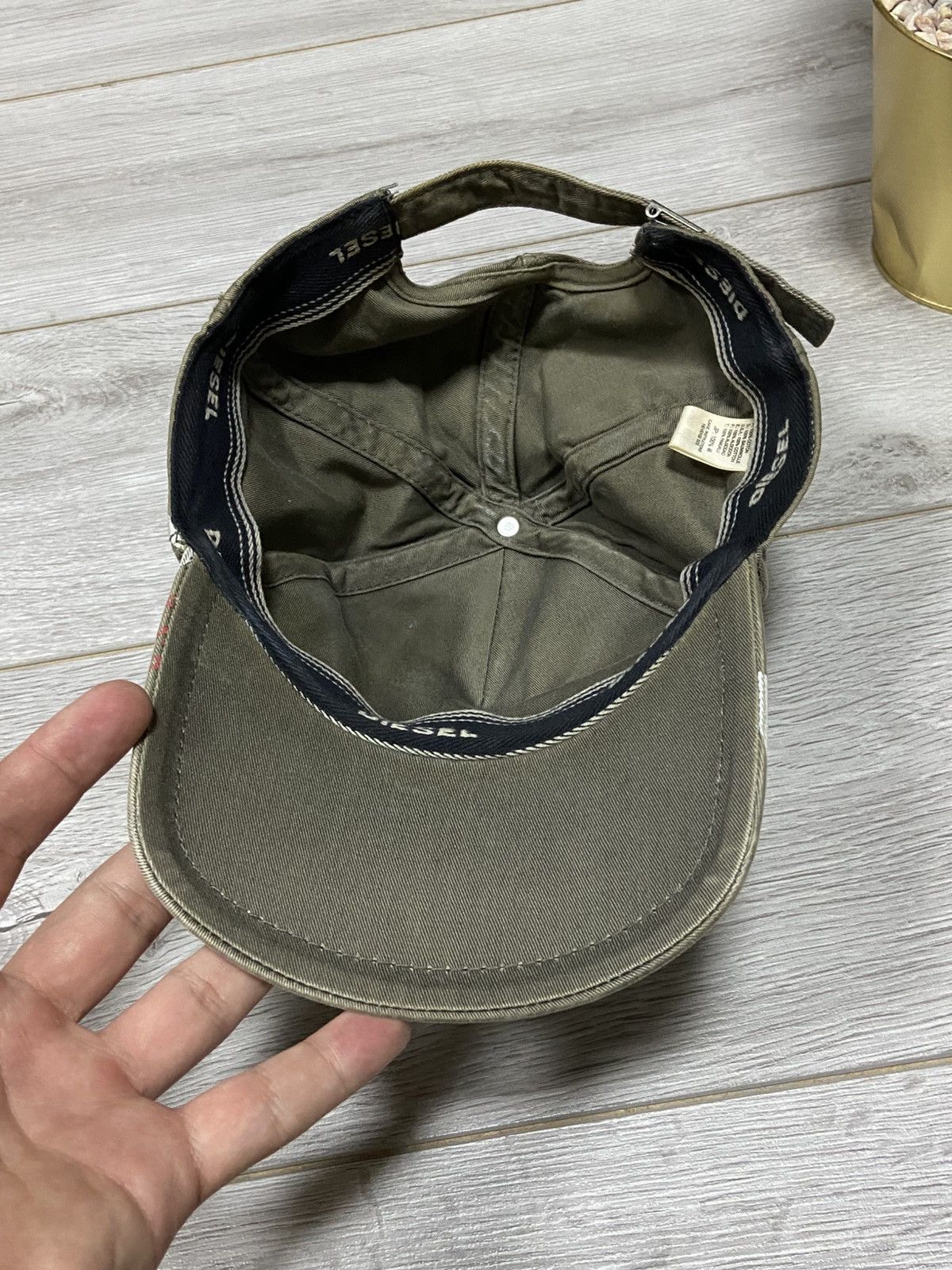 Diesel Diesel vintage avant-garde rare cap over print Size ONE SIZE - 7 Thumbnail