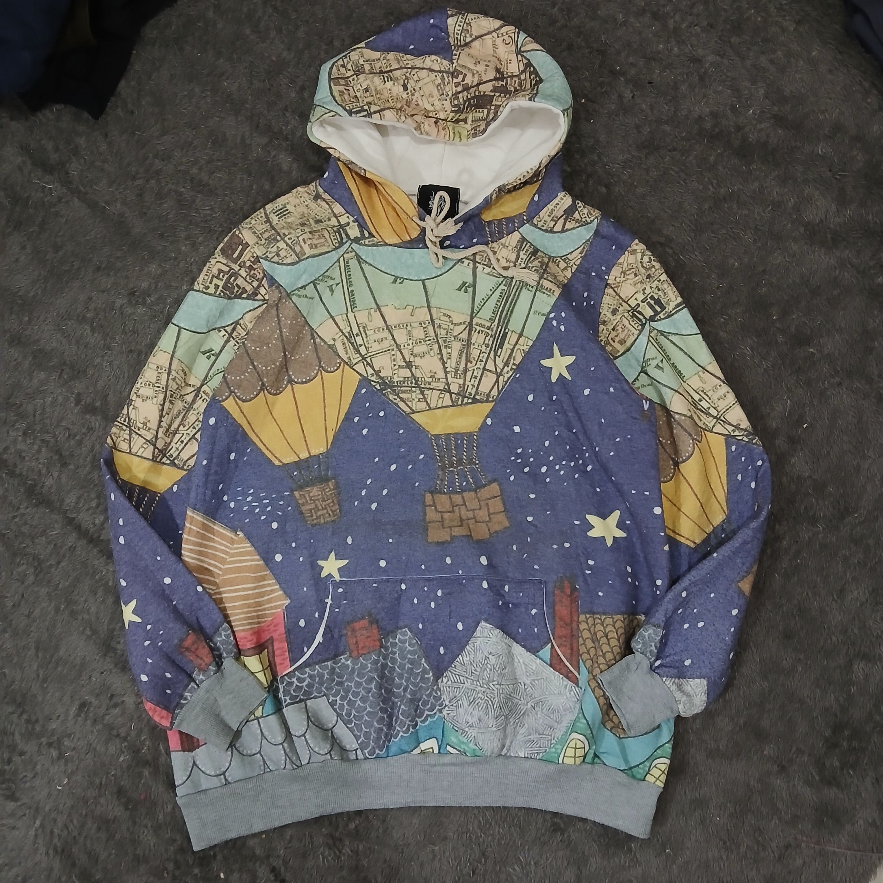 Japanese Brand Drug honey all over print hoodie japanese brand Size US M / EU 48-50 / 2 - 1 Thumbnail