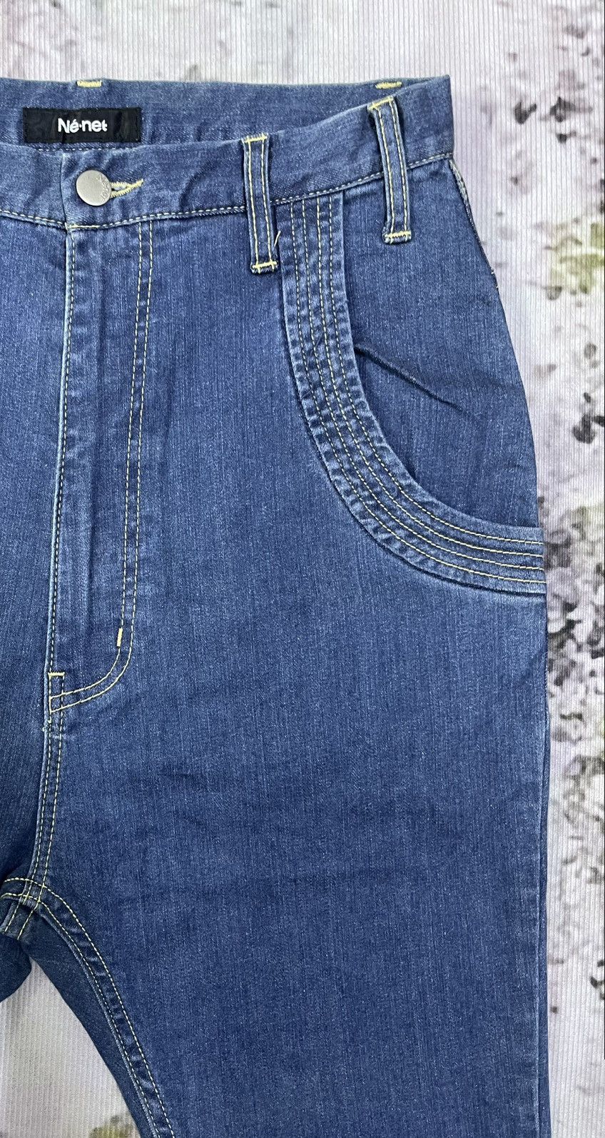 Issey Miyake × Japanese Brand × Ne-Net Japan Vintage Ne-Net Issey Miyake High Rise Skinny Legs Size US 28 / EU 44 - 8 Thumbnail