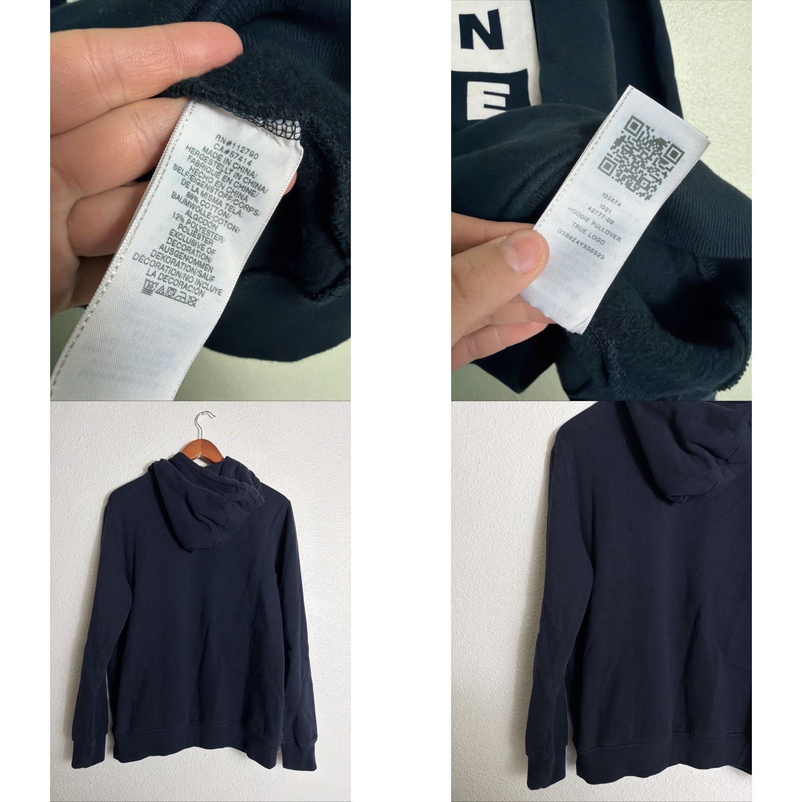 True Religion True Religion Hoodie Mens M Black Pullover Spellout Logo Box Size US M / EU 48-50 / 2 - 8 Thumbnail