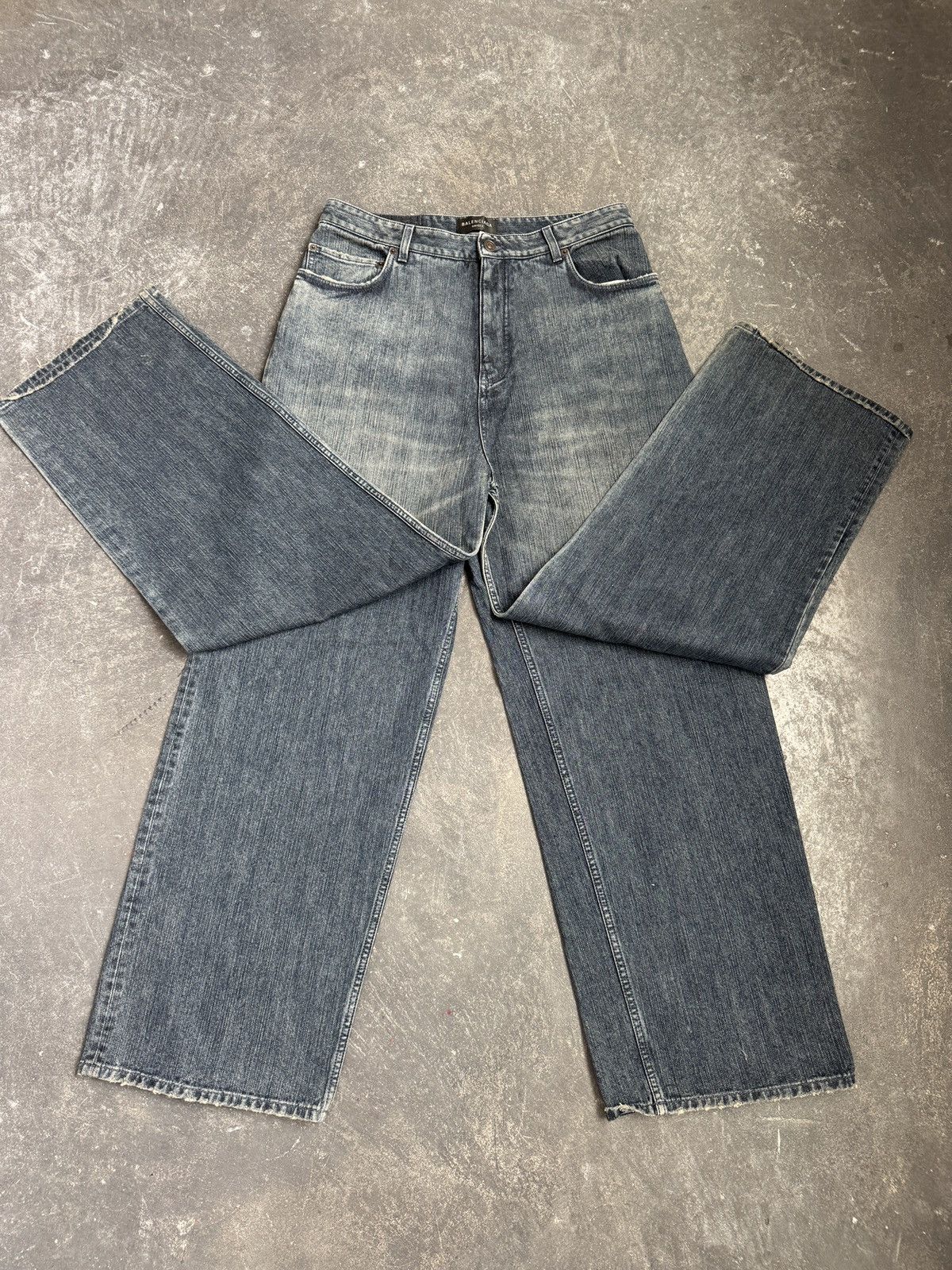 Balenciaga Balenciaga Double Leg Denim Size US 34 / EU 50 - 1 Thumbnail