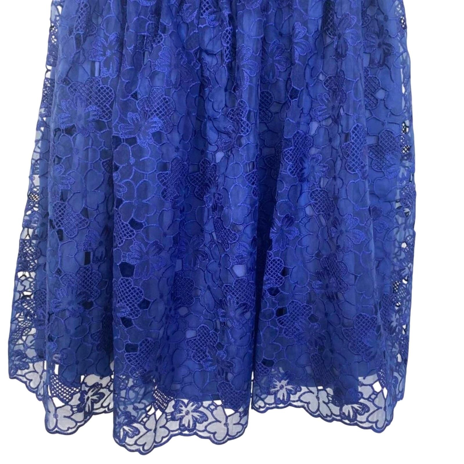 Anthropologie NWT Anthropologie Sleeveless Sweetheart Lace Dress Size XSP Size XS / US 0-2 / IT 36-38 - 4 Thumbnail