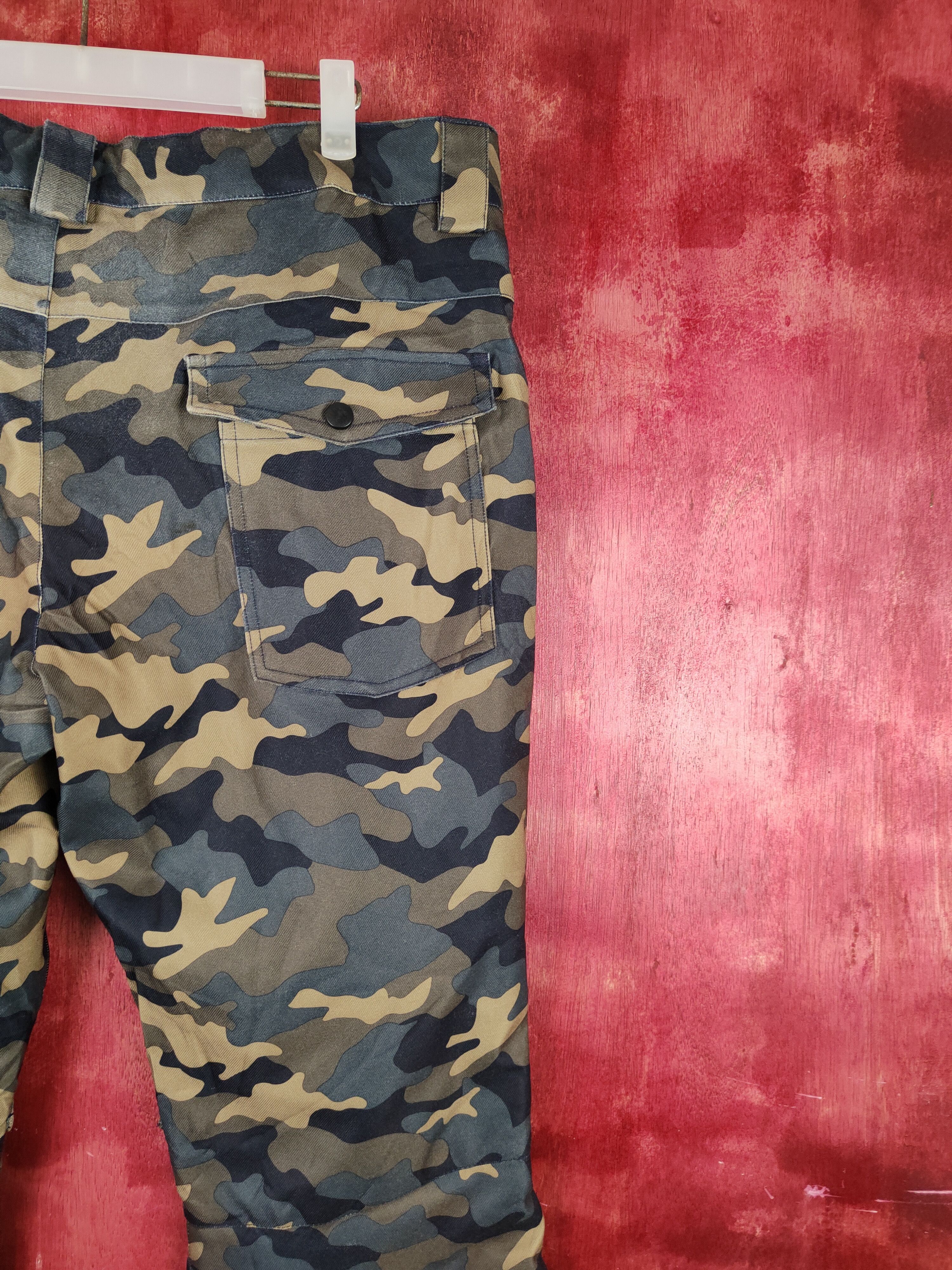 Japanese Brand Himass Mania Camo bootcut Multipocket Casual Pants #S1350 Size US 34 / EU 50 - 12 Thumbnail