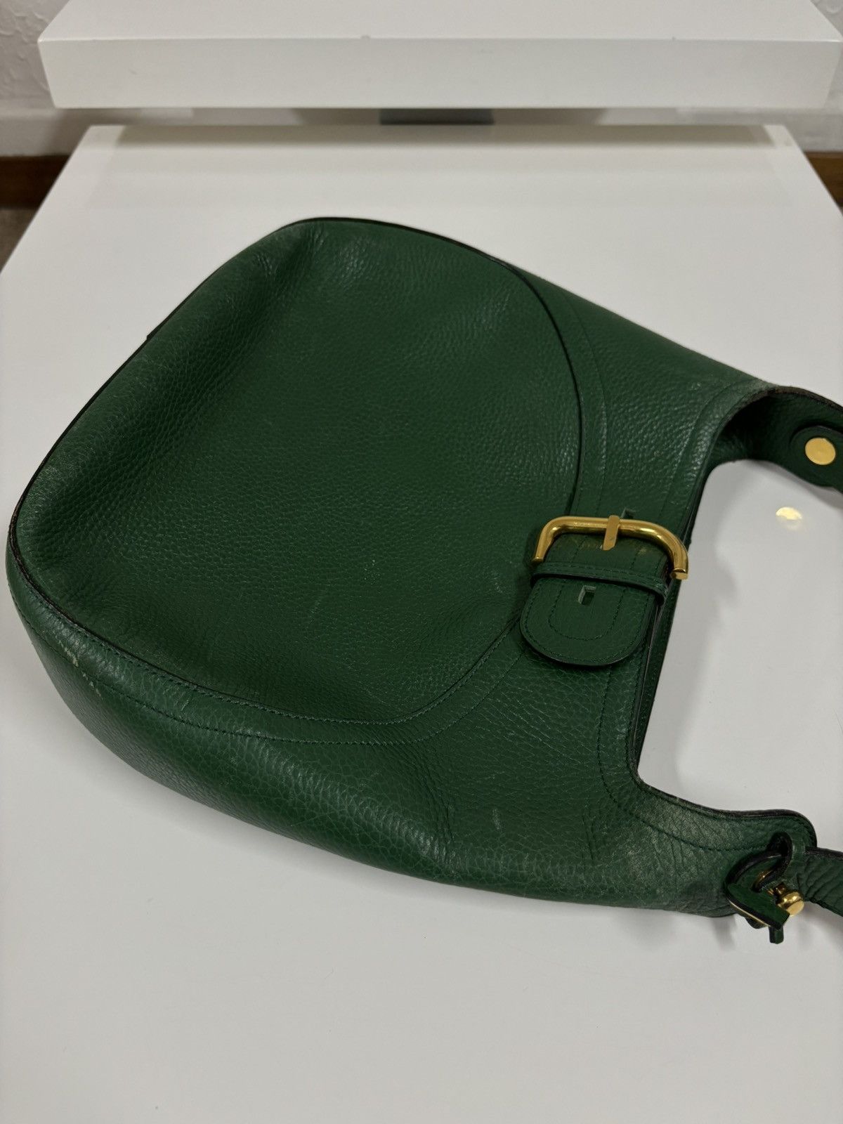 Delvaux RARE 1997 Souverain Leather Gold Hardware Shoulder Hand Bag Size ONE SIZE - 14 Thumbnail