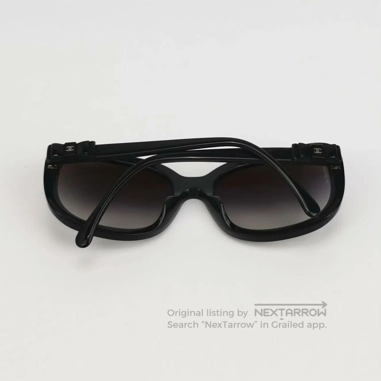 Chanel Chanel Bow Sunglasses Black. Size ONE SIZE - 4 Thumbnail