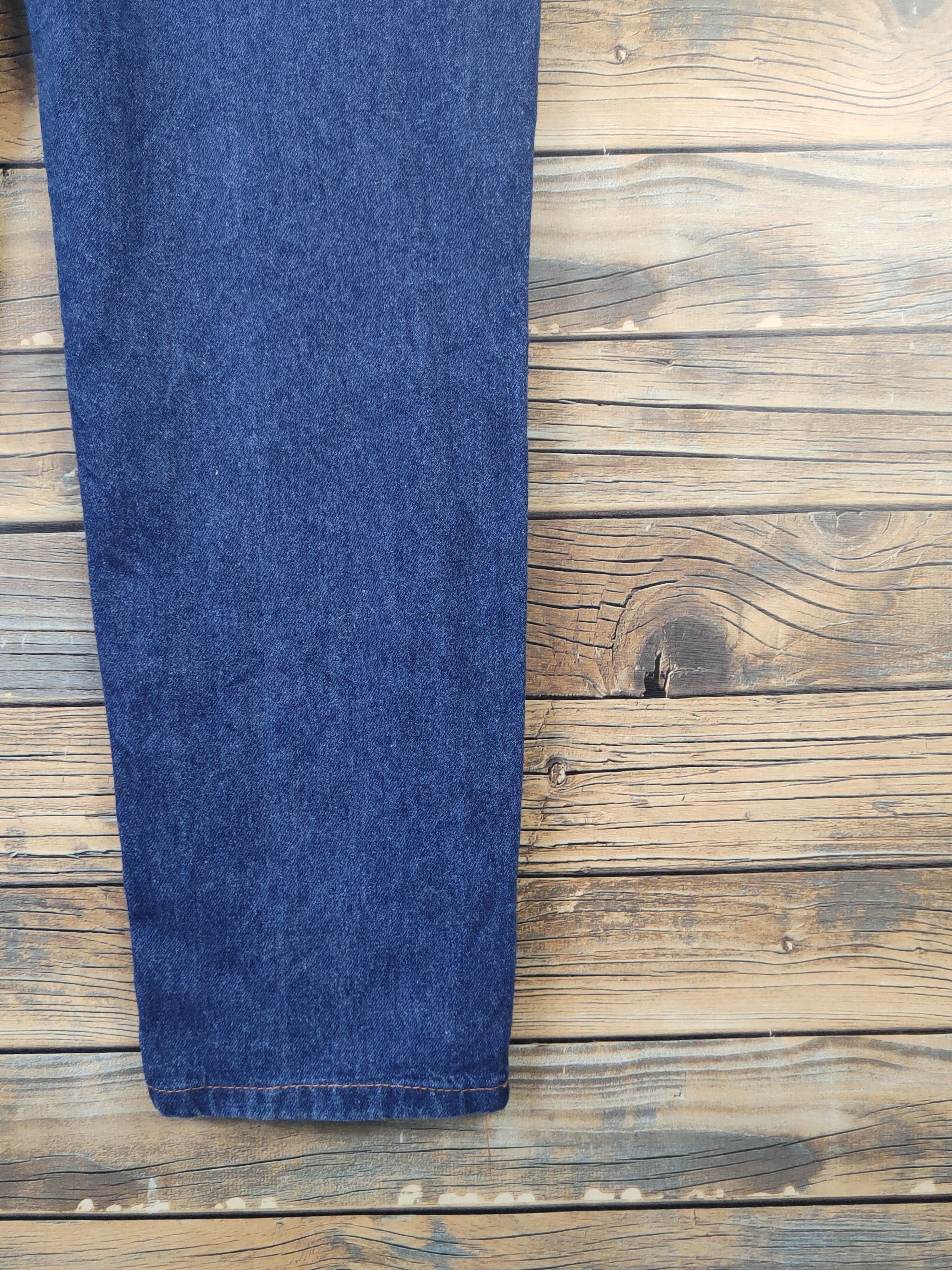 Japanese Brand × Vintage Vintage Japanese Brand Dark Blue Denim Jumpsuits Size 35" - 18 Thumbnail