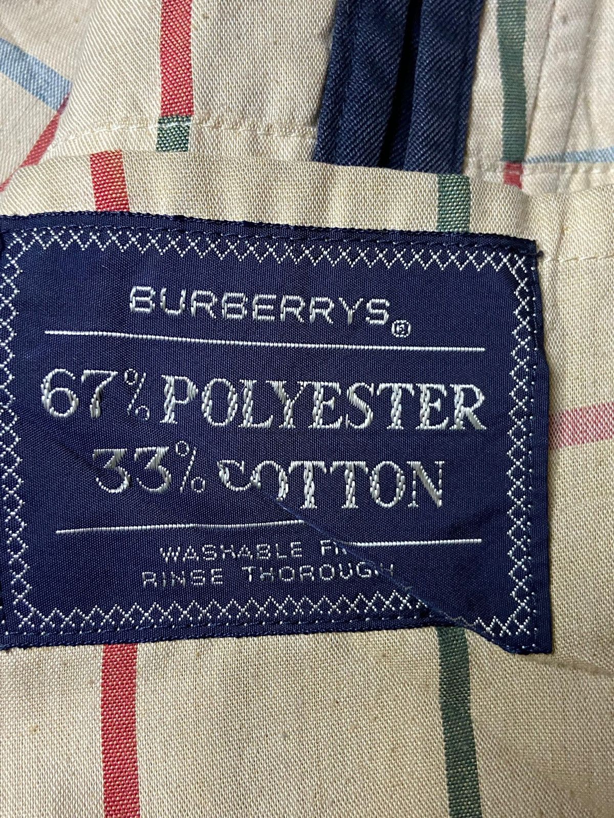 Burberry Prorsum × Designer × Vintage Vintage Burberry Prorsum Cotton Poly Long Coat (125) Size US XS / EU 42 / 0 - 10 Thumbnail