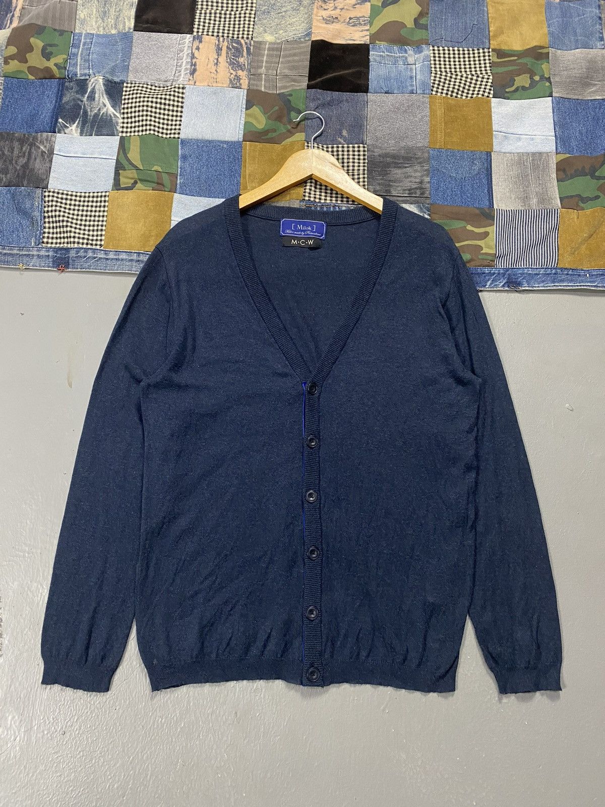 Japanese Brand Milok Japanese Cardigan Size US M / EU 48-50 / 2 - 1 Thumbnail