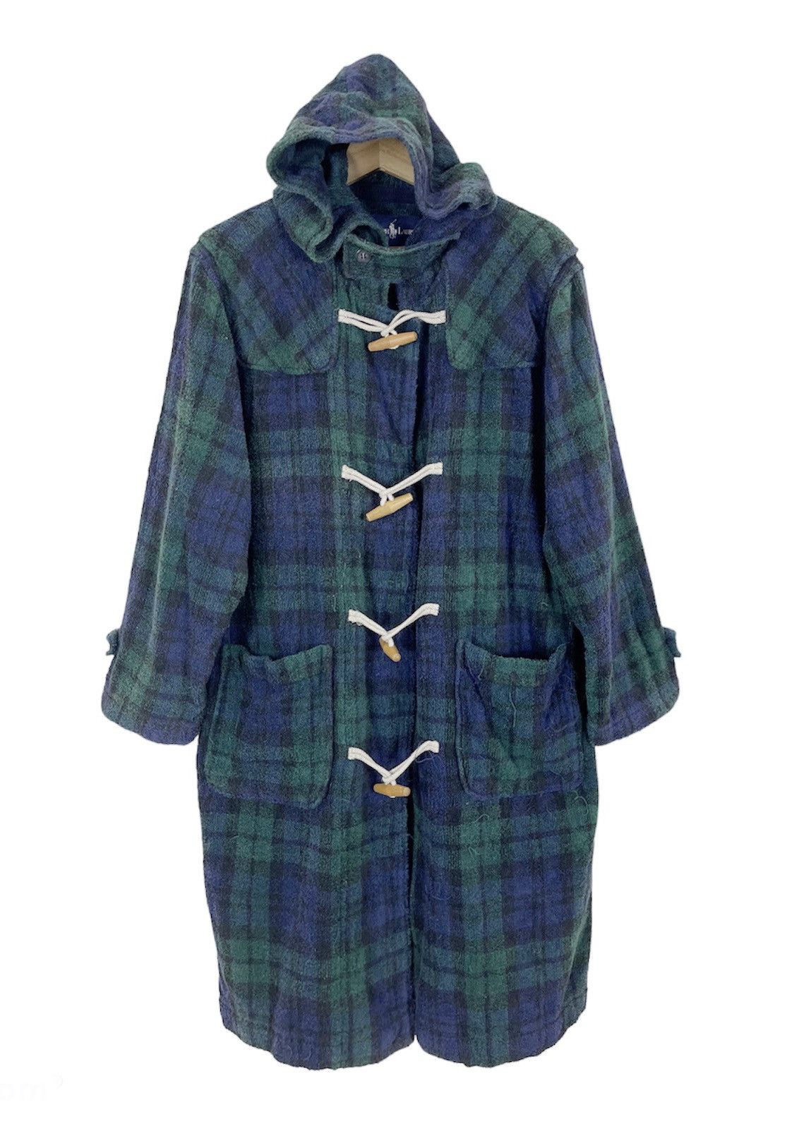 90s polo by ralphlauren duffle long coat