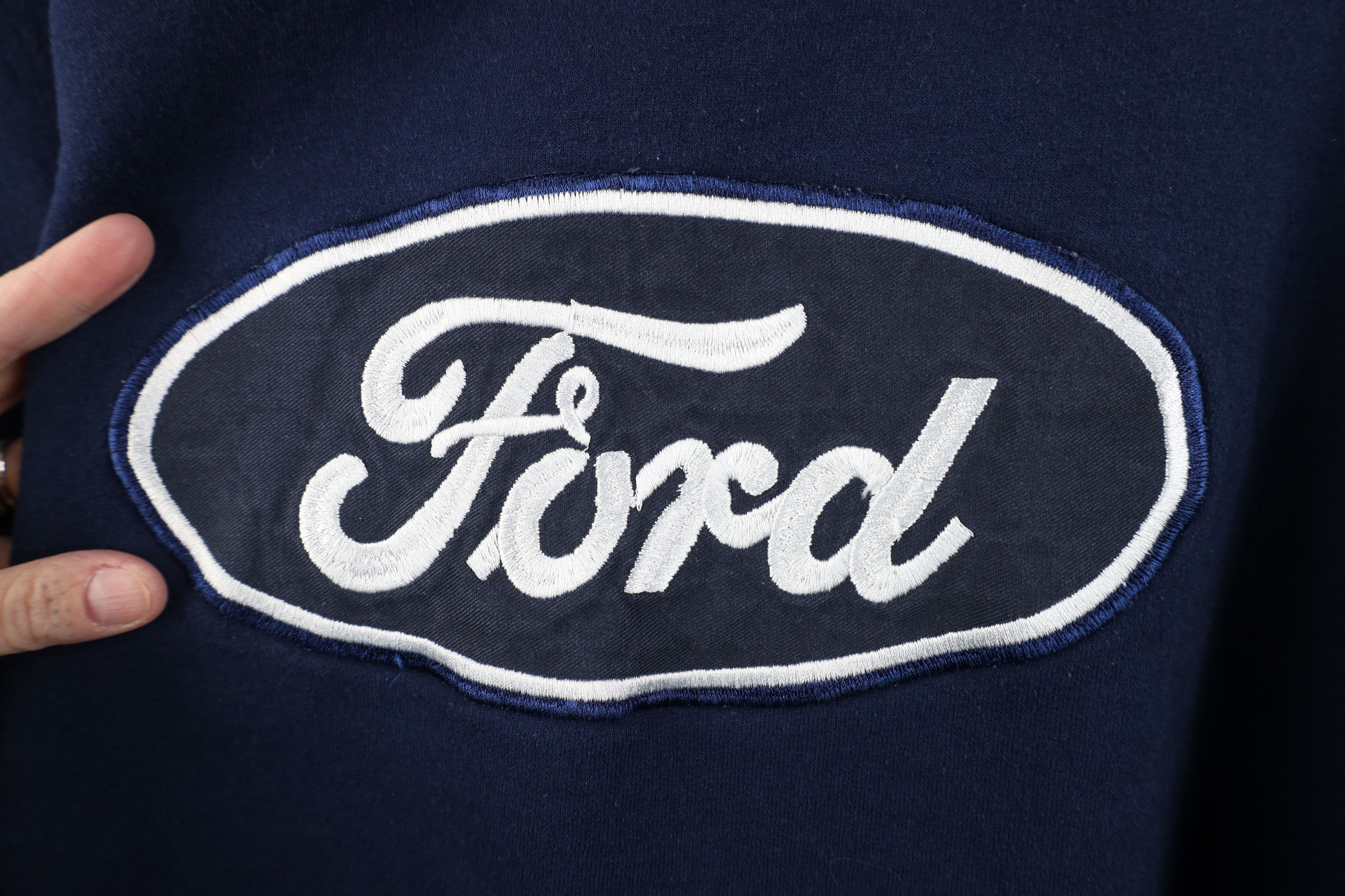 Vintage Vintage 90s Y2K Ford Motor Company Hoodie Sweatshirt Size US XXL / EU 58 / 5 - 12 Thumbnail