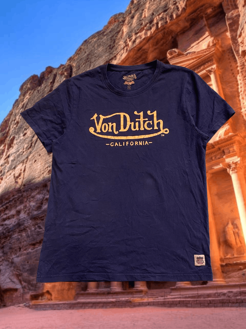 Von Dutch Vintage big logo Y2K Vong Dutch T-Shirt size L Size US L / EU 52-54 / 3 - 1 Thumbnail