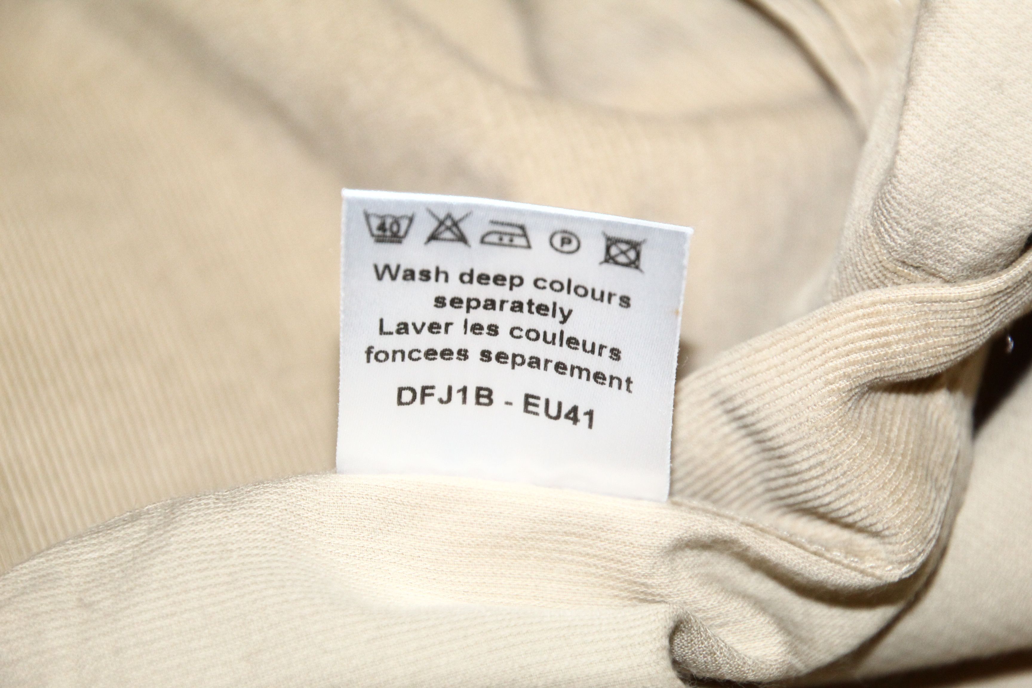 Alfred Dunhill Dunhill Custom Fit Camel Velvet Cotton Casual Shirt Size US M / EU 48-50 / 2 - 8 Thumbnail