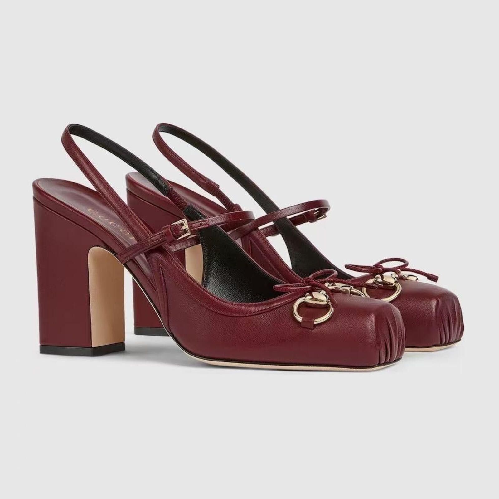 Gucci Gucci Horsebit Slingback Pumps Size ONE SIZE - 1 Thumbnail