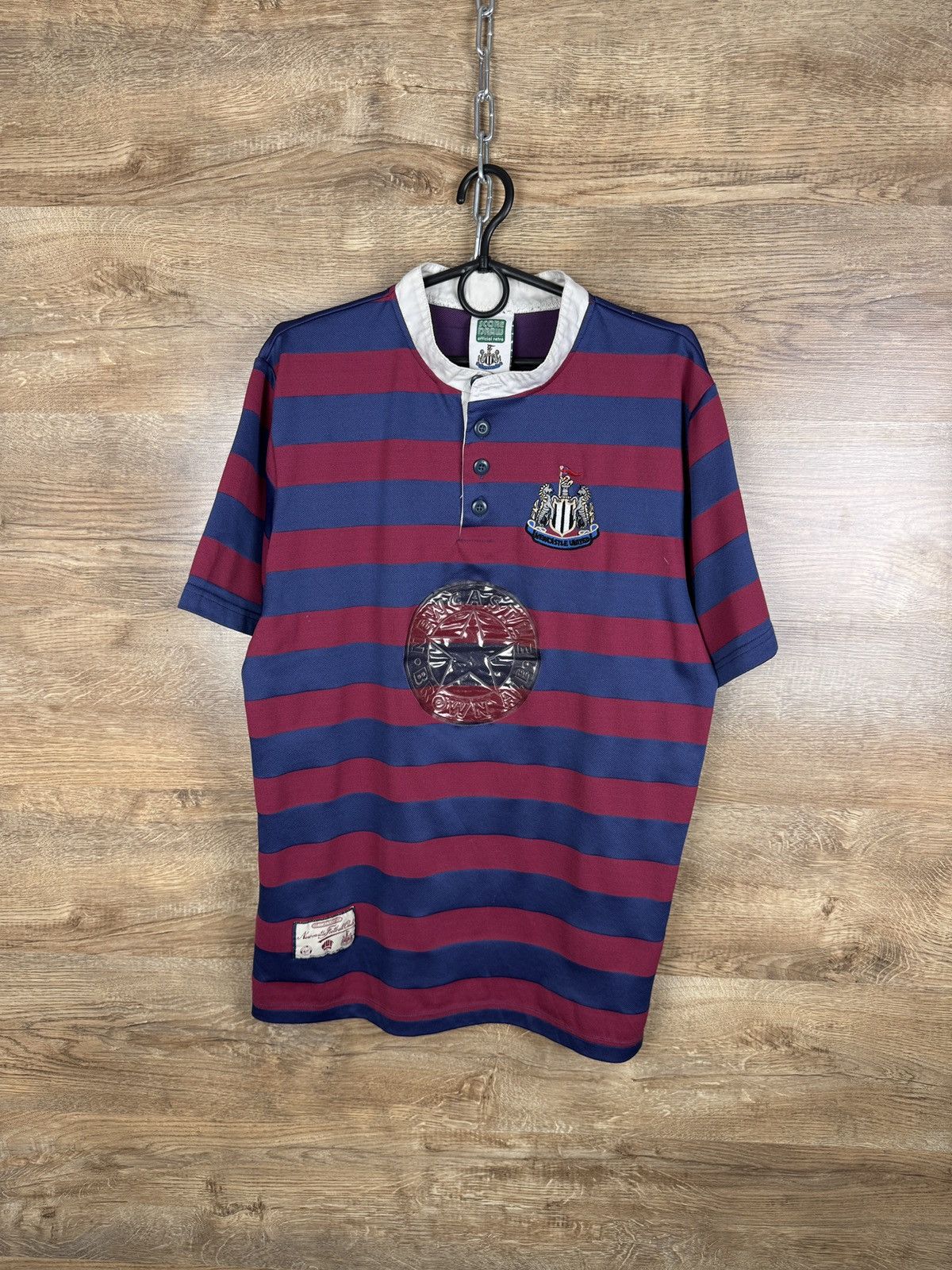 Vintage Mens Vintage Soccer Draw NewCastle United T-Shirt jersey tee Size US L / EU 52-54 / 3 - 1 Thumbnail