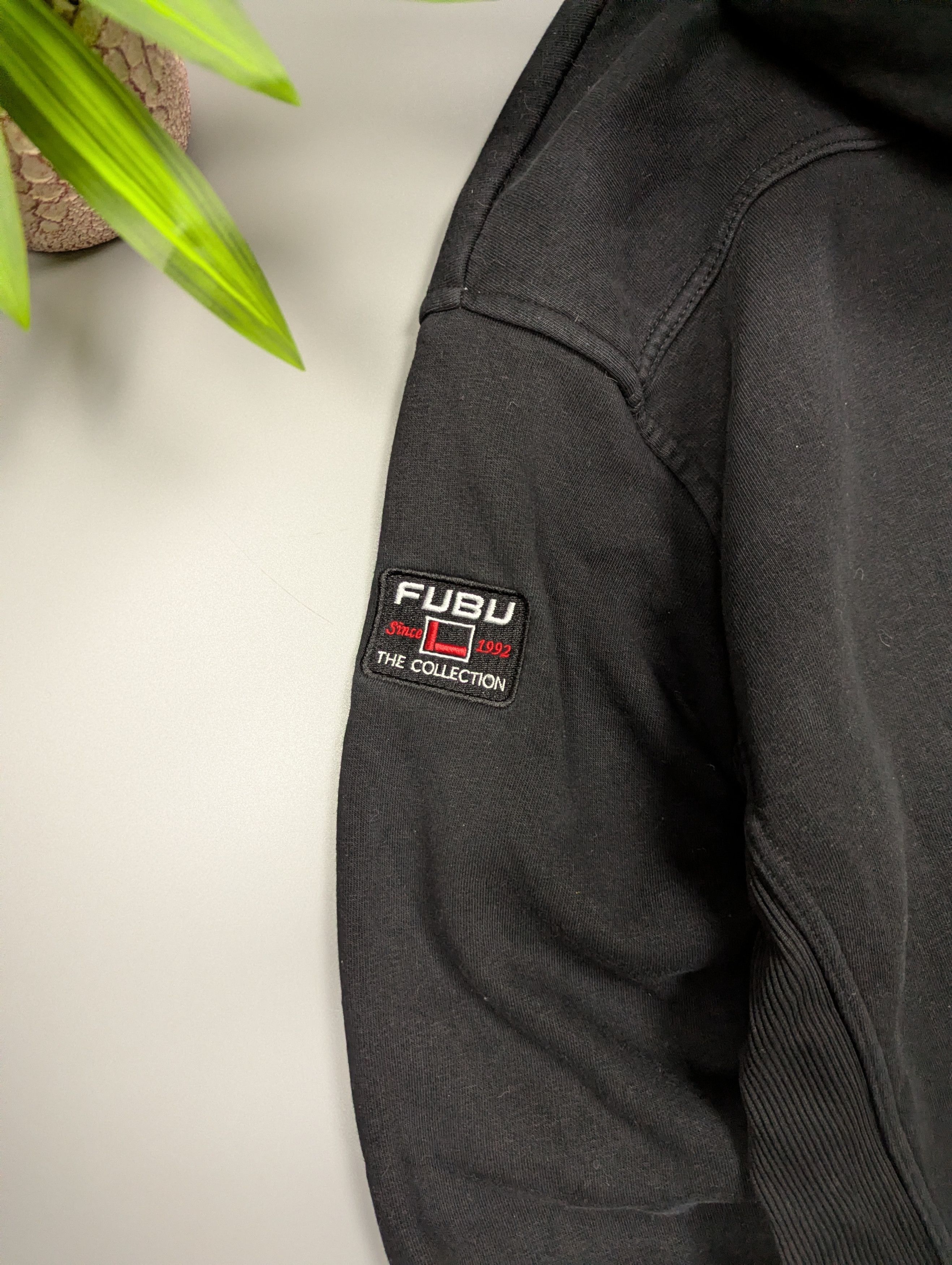 Fubu Vintage FUBU "05" Y2K Era Hoodie – Black & Red Big Logo Size US M / EU 48-50 / 2 - 15 Thumbnail