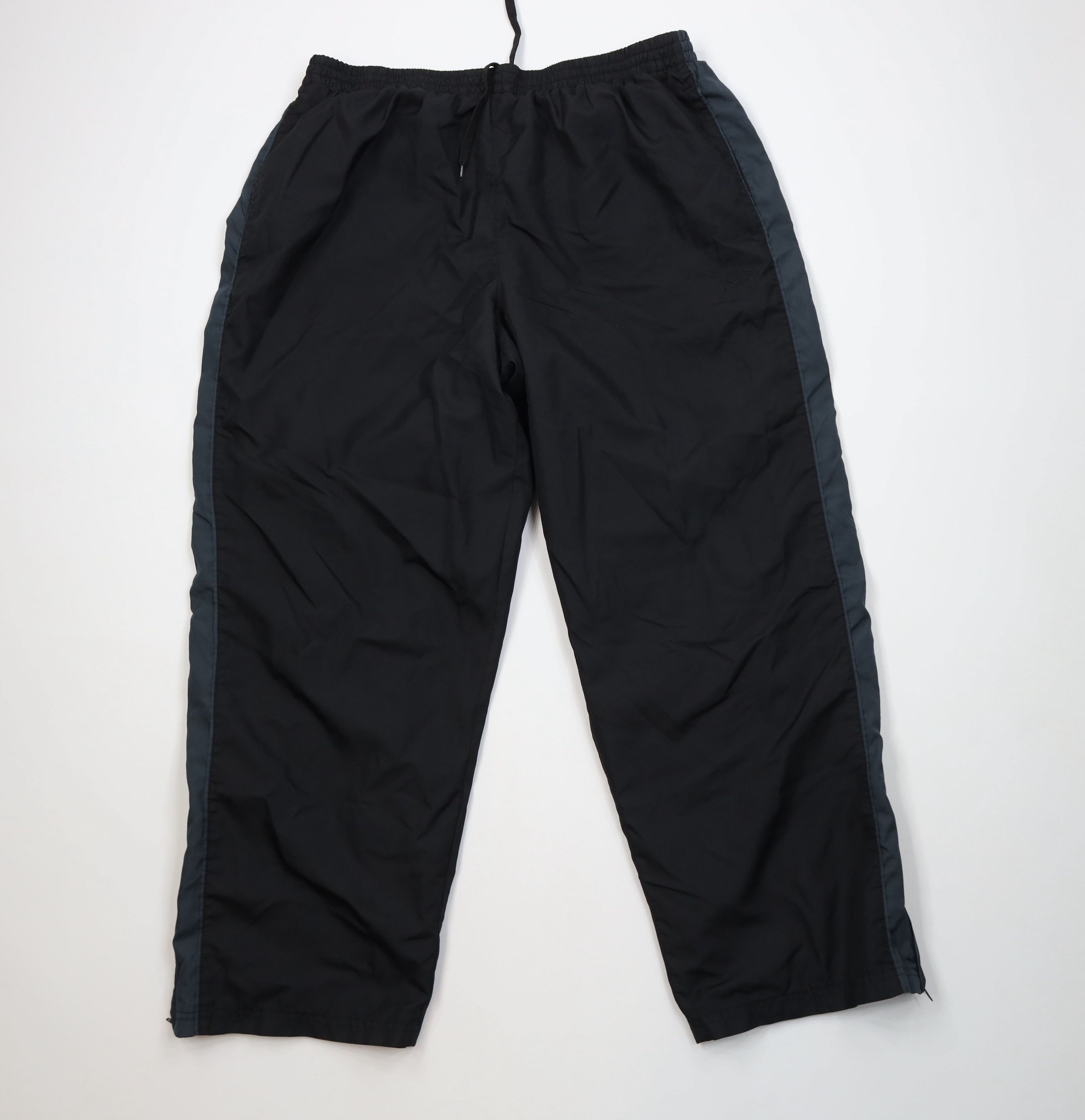 Starter Vintage 90s Y2K Starter Lined Wide Leg Windbreaker Pants Size US 38 / EU 54 - 1 Thumbnail