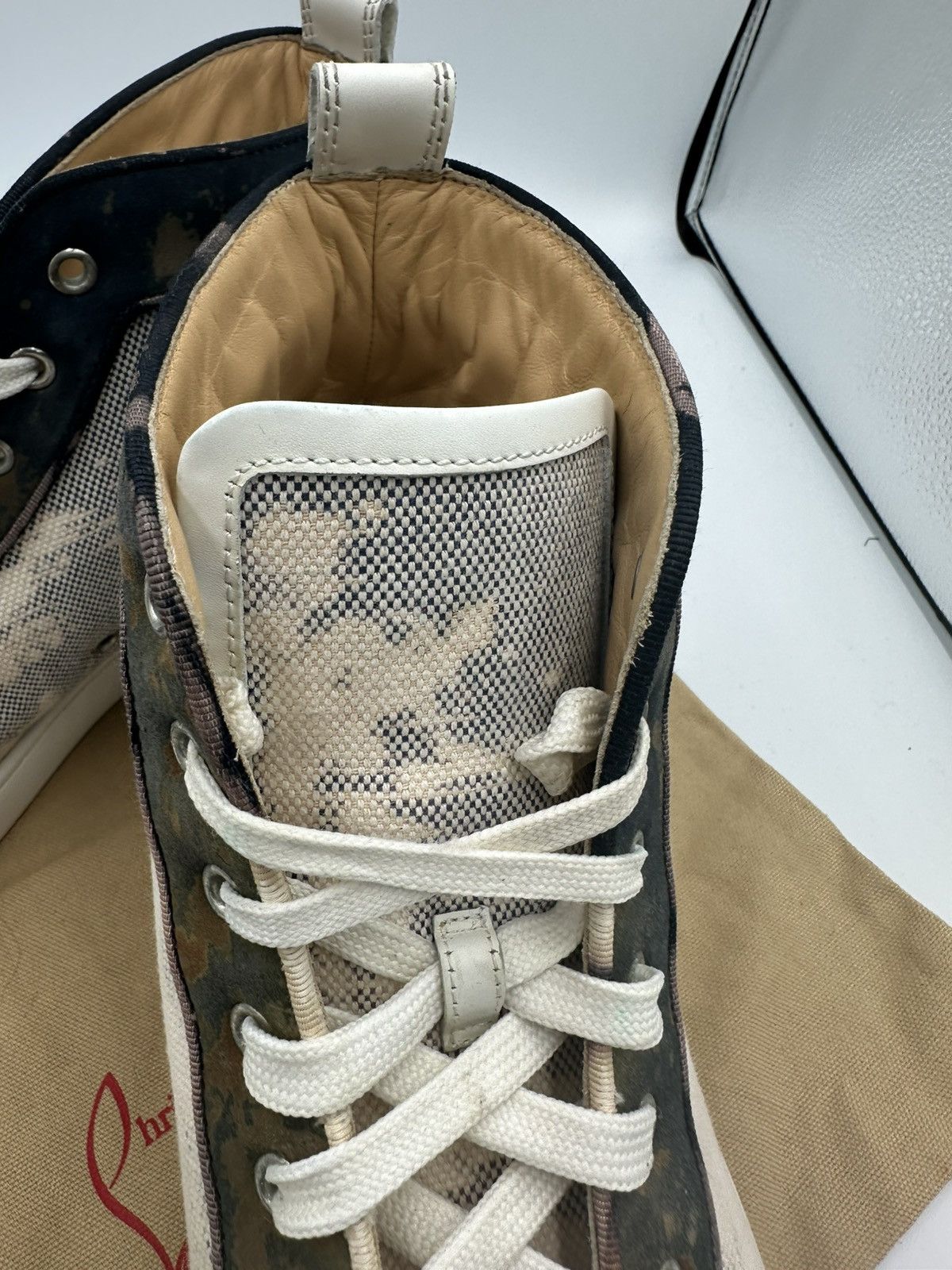 Christian Louboutin Christian Louboutin High Top Sneakers Size US 13 / EU 46 - 14 Thumbnail