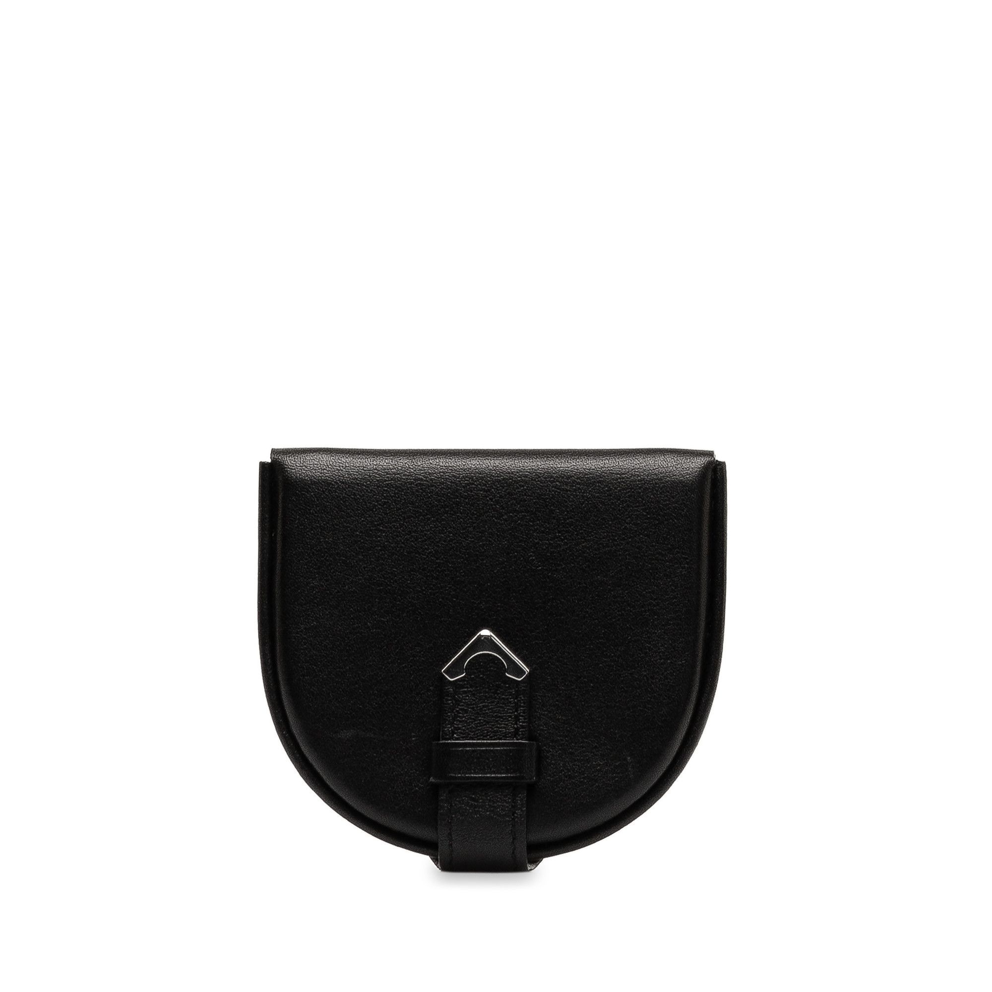 image of Cartier Must De Cartier Leather Coin Pouch in Black, Women's