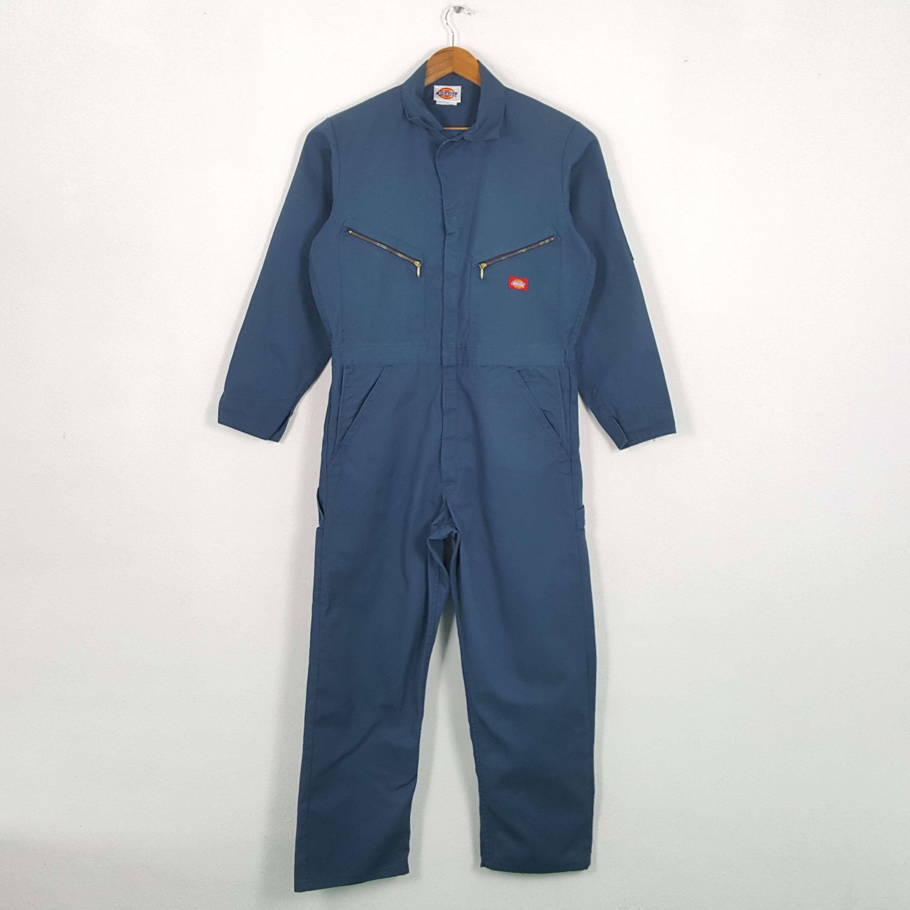 Dickies × Vintage Vintage DICKIES Streewear Skateboard Skull Coverall Jacket Size US L / EU 52-54 / 3 - 4 Thumbnail