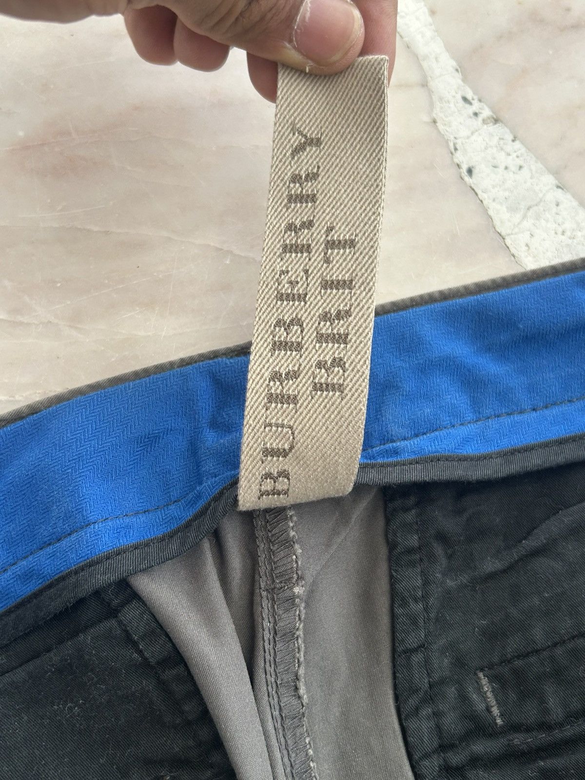 Burberry Burberry Brit Italy Vintage Green Trousers Size US 30 / EU 46 - 11 Thumbnail