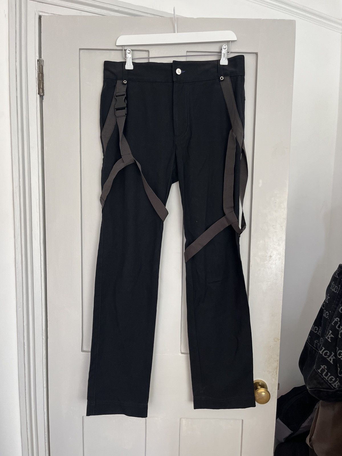 Alexander McQueen Alexander Mcqueen bondage pant Size US 30 / EU 46 - 1 Thumbnail