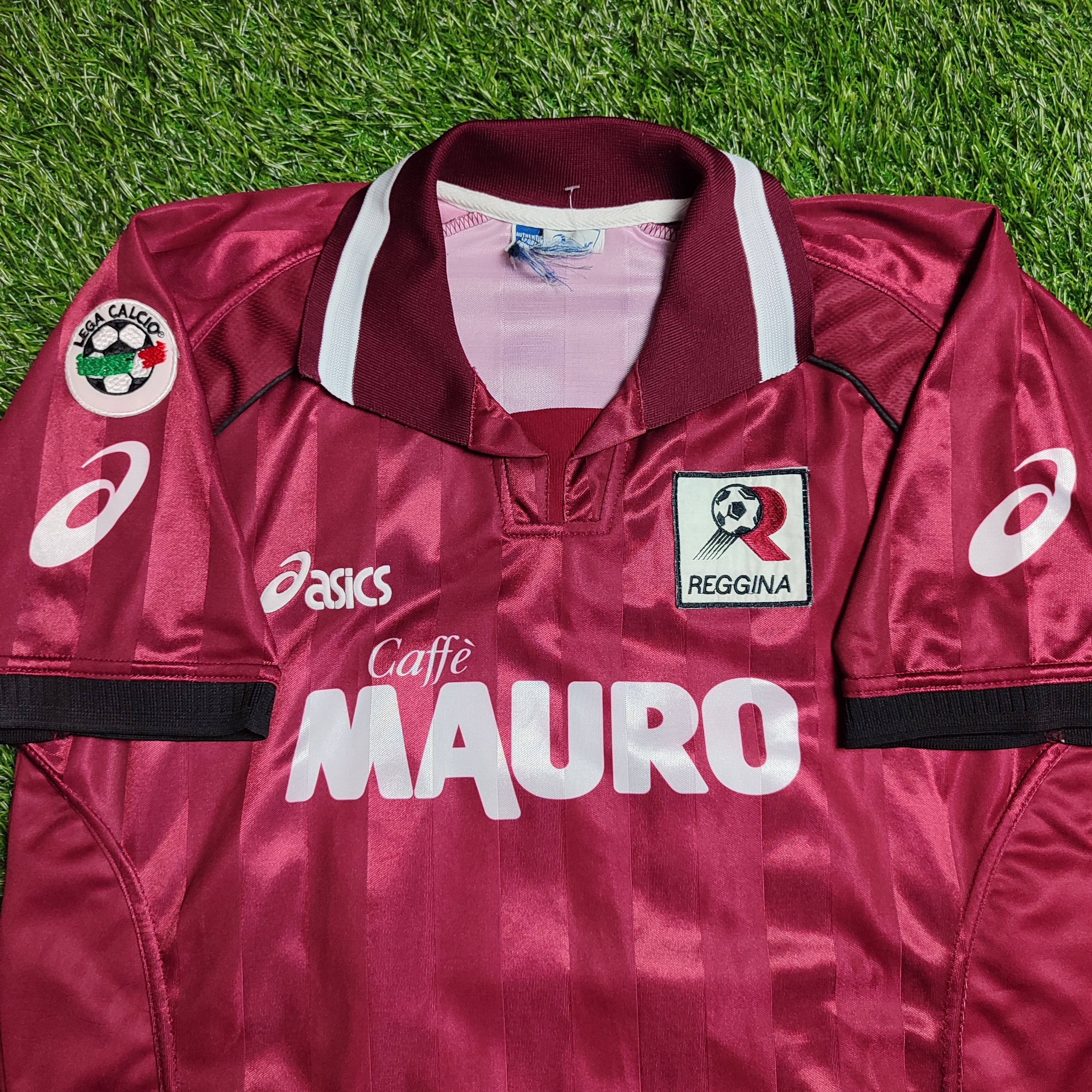 Asics Reggina Home 2002-03 Nakamura #10 Soccer Jersey Size US M / EU 48-50 / 2 - 10 Thumbnail