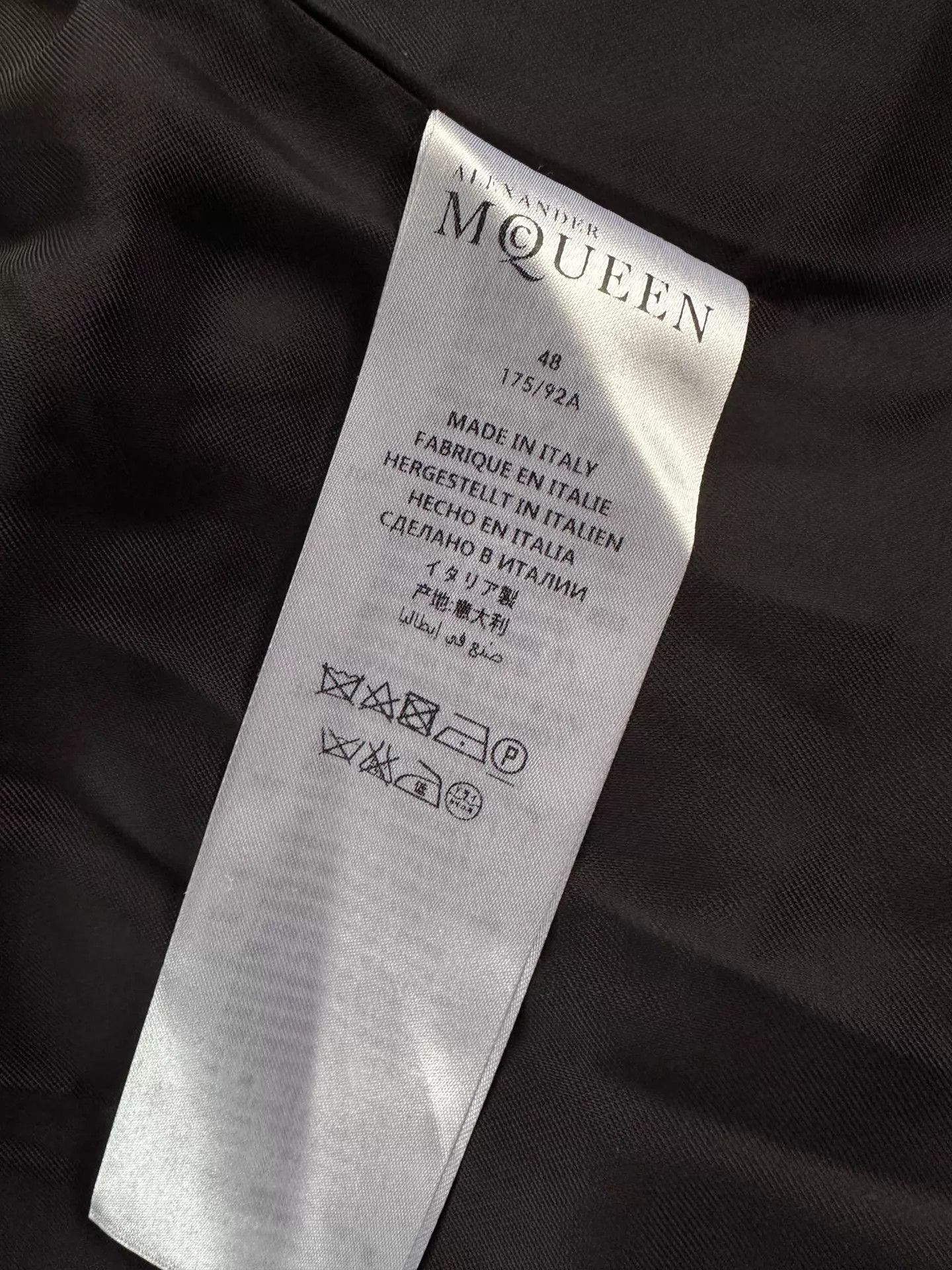 Alexander McQueen Alexander McQueen Silver Thread Wool Pocket Jacket Size XL / US 12-14 / IT 48-50 - 7 Thumbnail