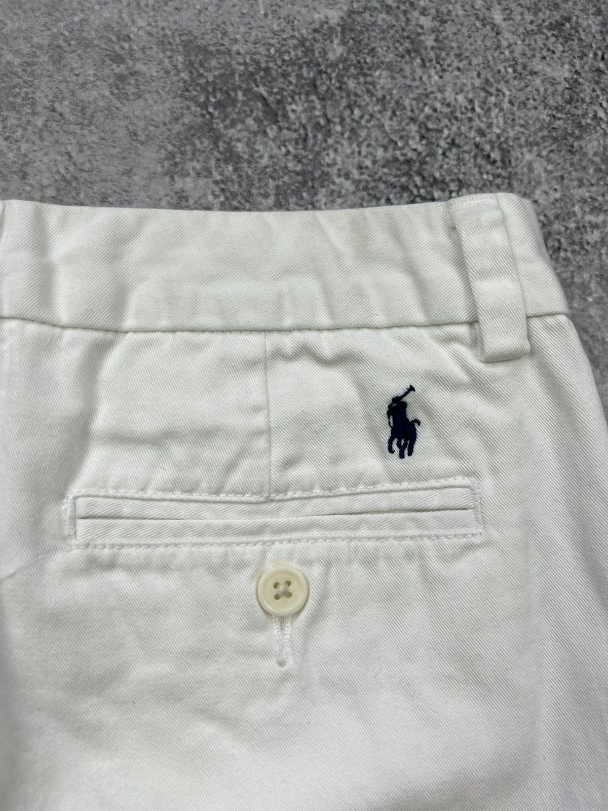 Polo Ralph Lauren Polo Ralph Lauren White Chino Womens Shorts Size 32" / US 10 / IT 46 - 2 Thumbnail
