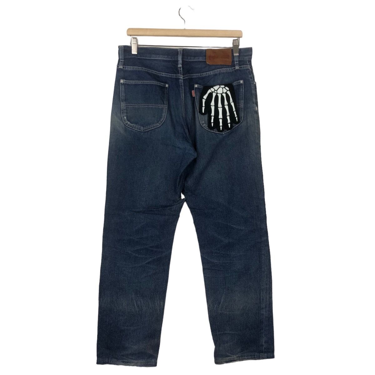 Japanese Brand VINTAGE DISTRESSED DENIM SELVEDGES CHUMS JAPAN Size US 30 / EU 46 - 6 Thumbnail