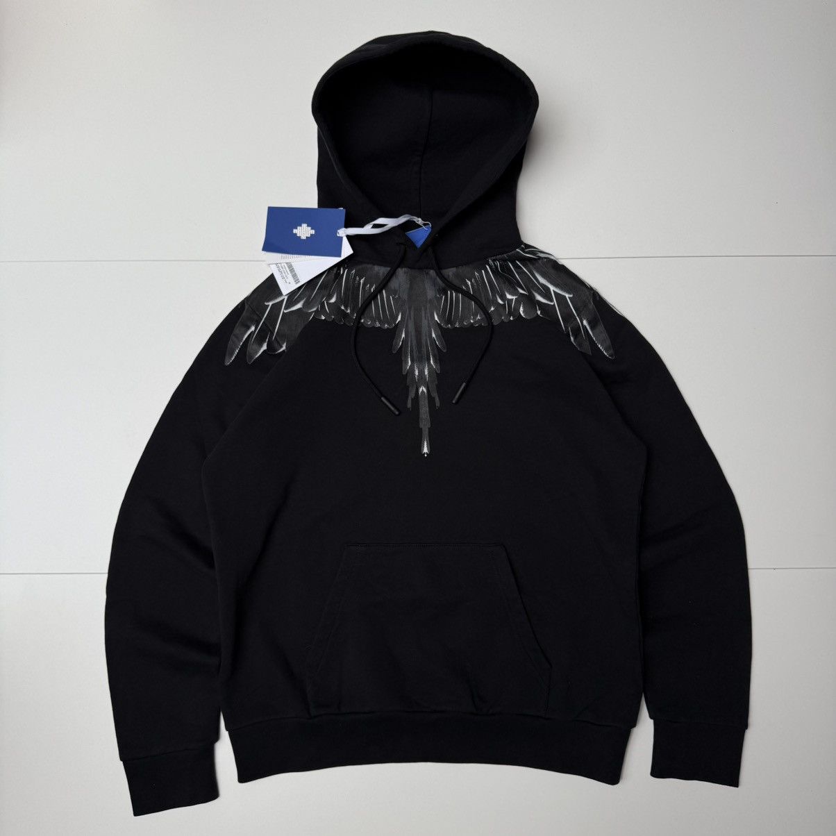 Marcelo Burlon Marcelo burlon black wings nwt hoodie Size US M / EU 48-50 / 2 - 1 Thumbnail