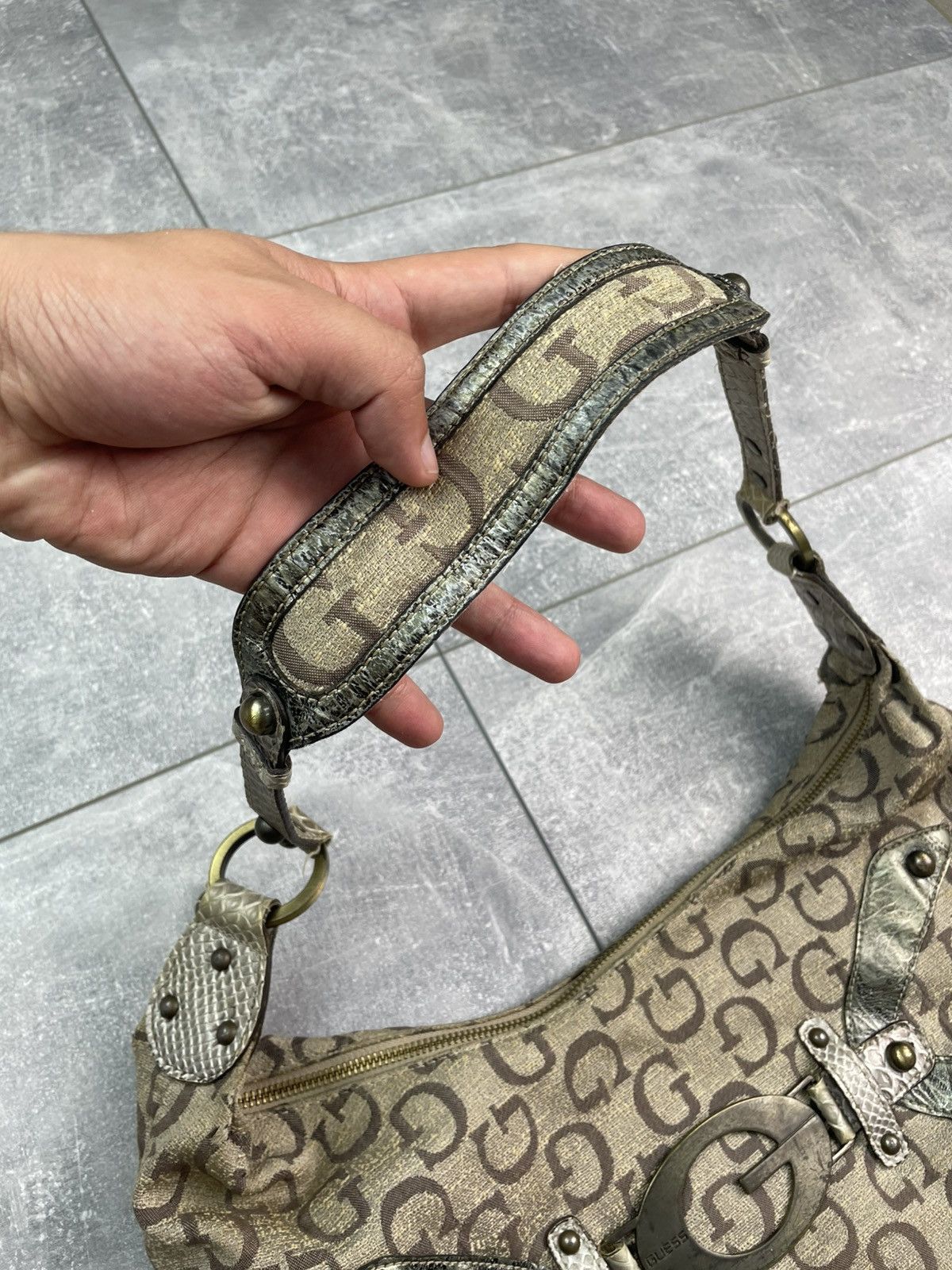 Guess Guess Monogram Vintage Shoulder Bag Size ONE SIZE - 5 Thumbnail