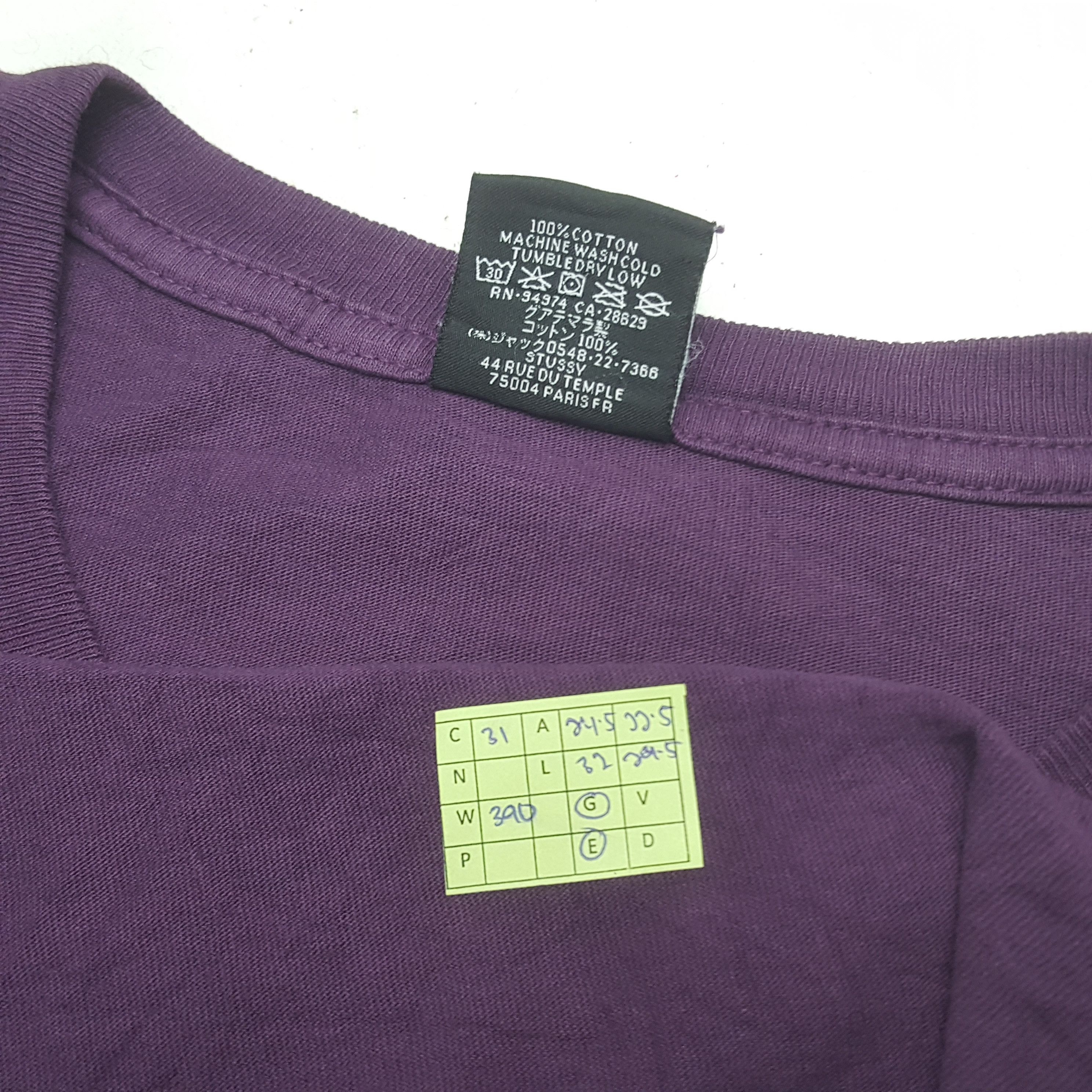 Stussy Vintage Stussy American Streetwear Style Tshirt 31 Size US XL / EU 56 / 4 - 7 Thumbnail