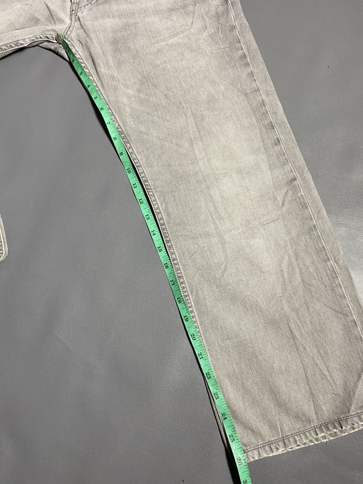 Prada Prada Washed Grey Classic Fit Jeans Size US 32 / EU 48 - 21 Thumbnail