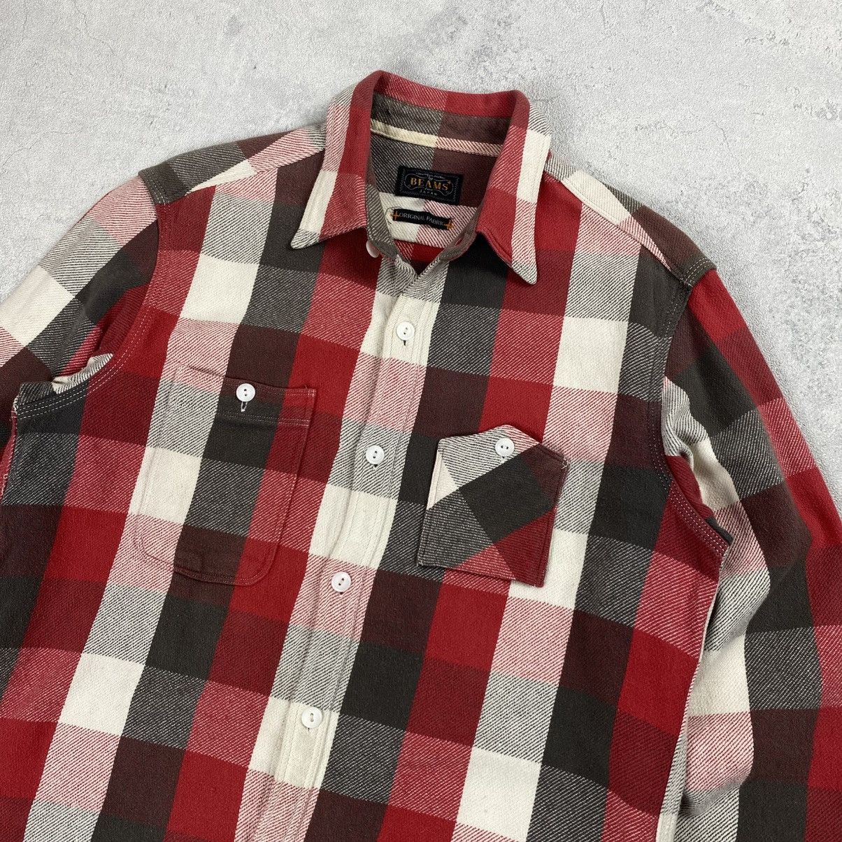 Beams Plus Japan Beams Plus Flannel Shirt Size US L / EU 52-54 / 3 - 2 Thumbnail