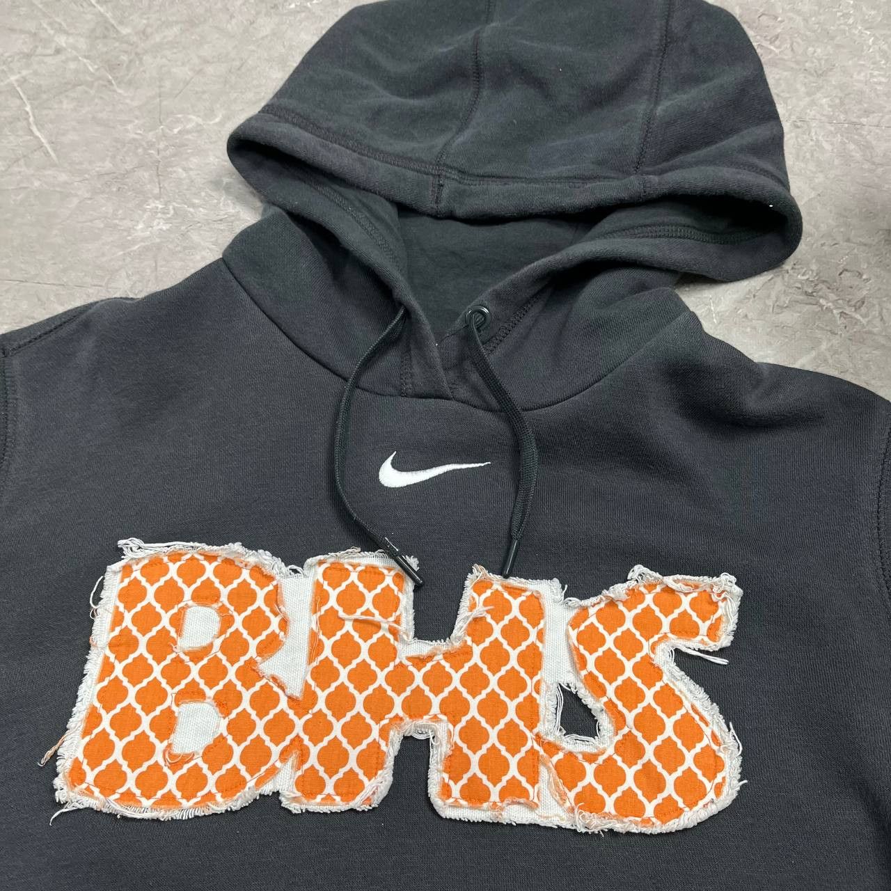 Nike Womens Nike Sportswear Handmade Hoodie Big Logo BHS Size L Size L / US 10 / IT 46 - 9 Thumbnail