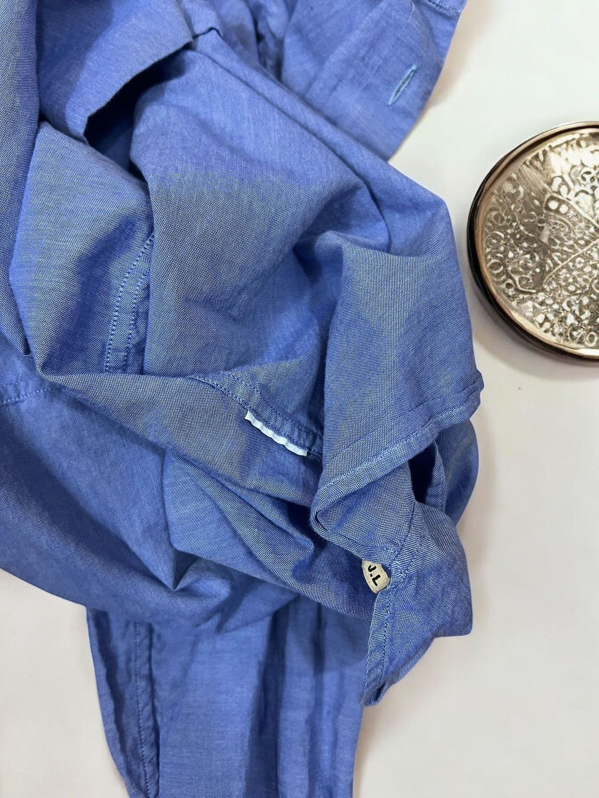 J.Lindeberg J.Lindeberg blue slim fit shirt size M Size US M / EU 48-50 / 2 - 6 Thumbnail