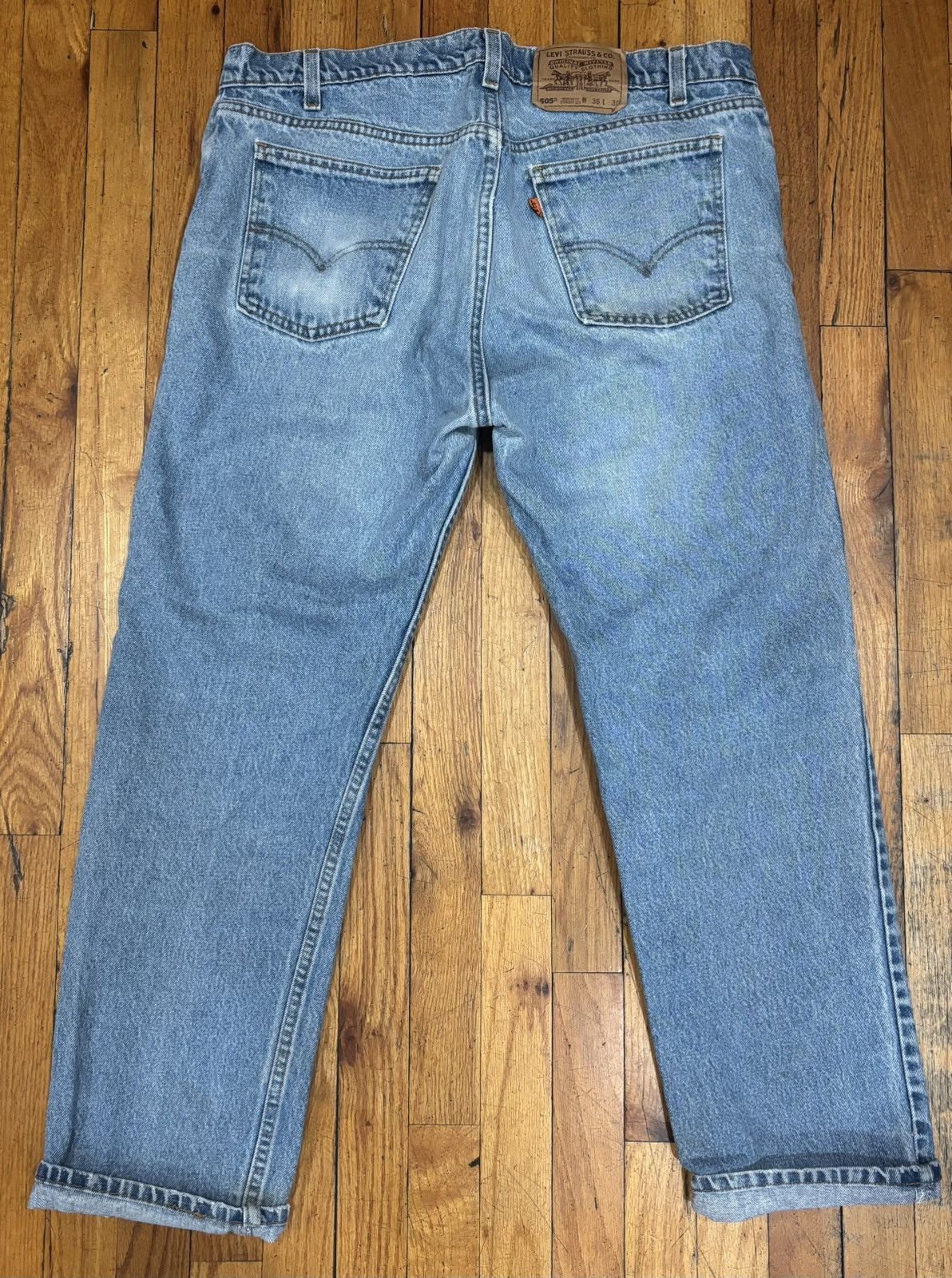 Levi's Vintage Clothing Orange Tab Levi’s 505 vintage denim Size US 36 / EU 52 - 1 Thumbnail