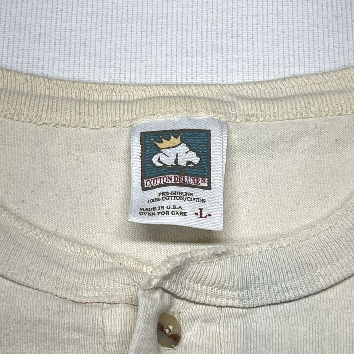 Budweiser × Vintage Budweiser Tee Shirt Henley Button Alcohol Beer Bar Promo Size US L / EU 52-54 / 3 - 5 Thumbnail