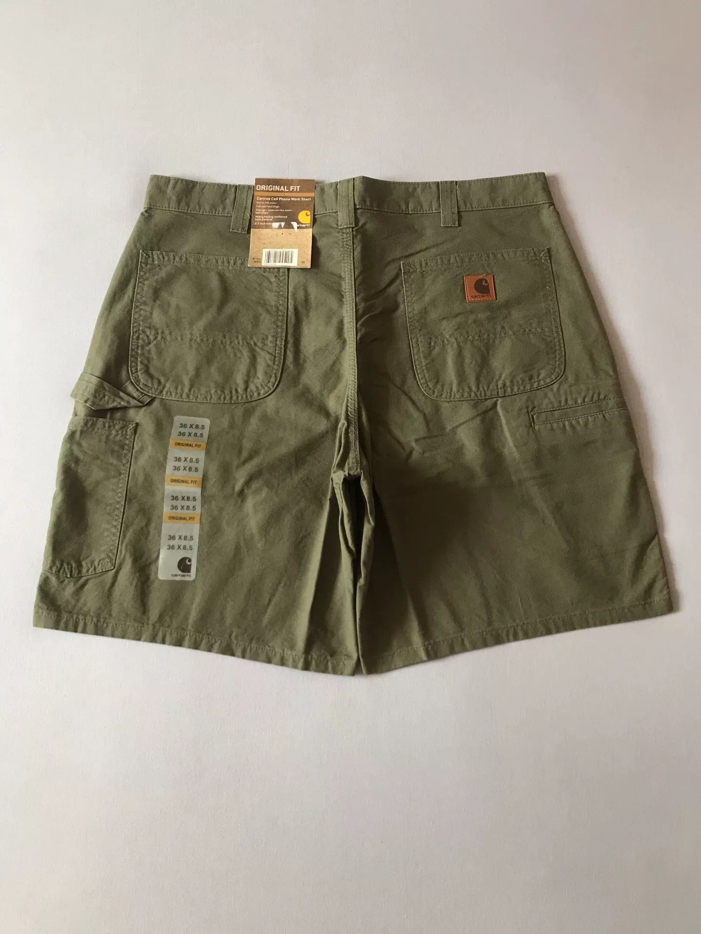 Carhartt Carhartt B144 ARG Canvas Work Shorts Size US 36 / EU 52 - 1 Thumbnail