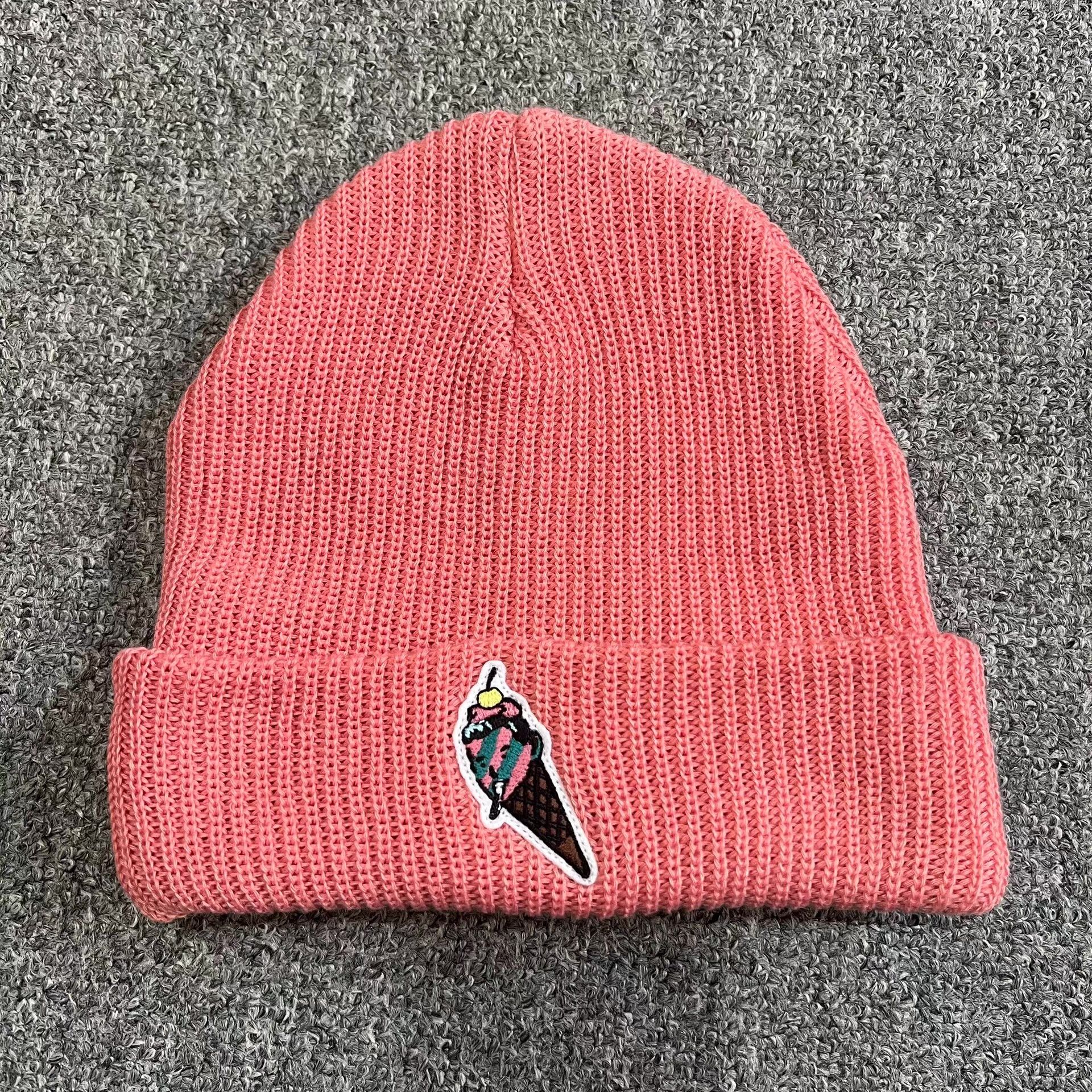 Billionaire Boys Club BBC ICECREAM Face Ice Cream Knitted Beanie Q7 Size ONE SIZE - 5 Thumbnail