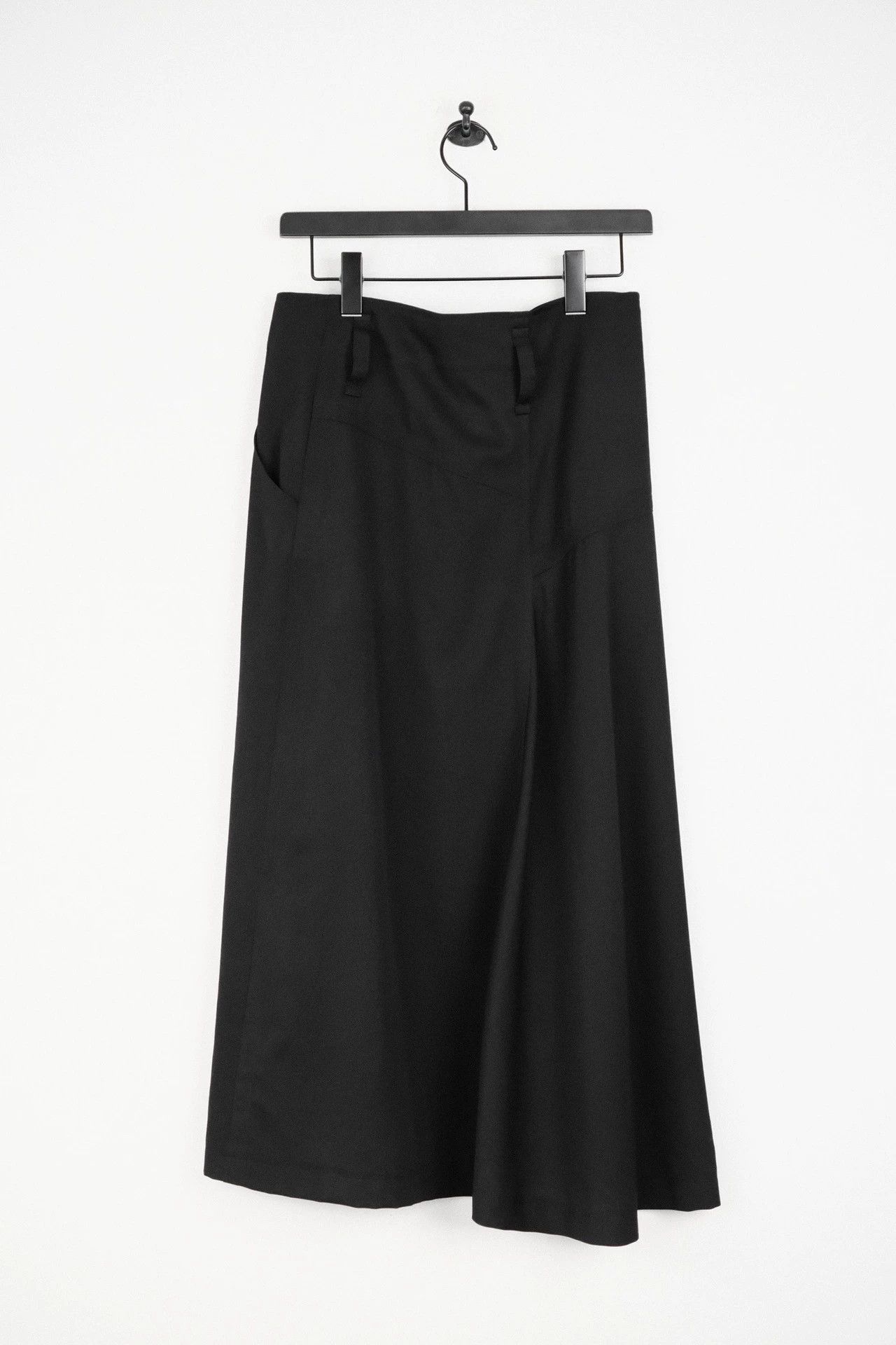 Yohji Yamamoto Yohji Yamamoto 06SS Vtg Asym Pleated Mermaid Skirt wmn Size 26" / US 2 / IT 38 - 2 Thumbnail