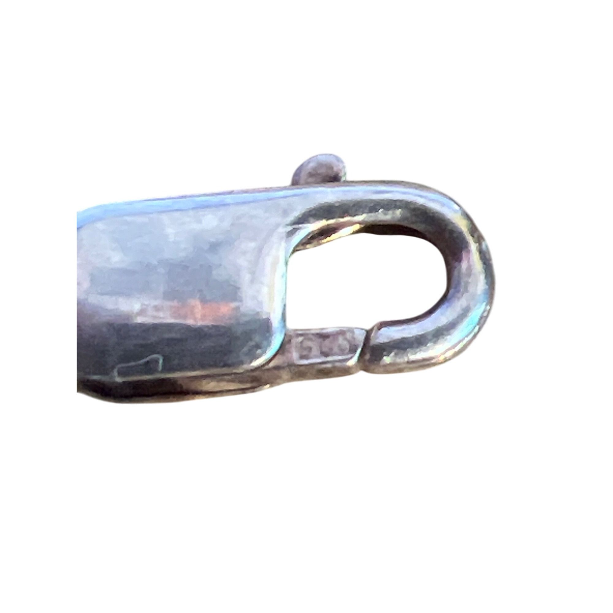 Other Vintage Sterling Silver Rope Chain Bracelet Lobster Clasp Tw Size ONE SIZE - 3 Thumbnail