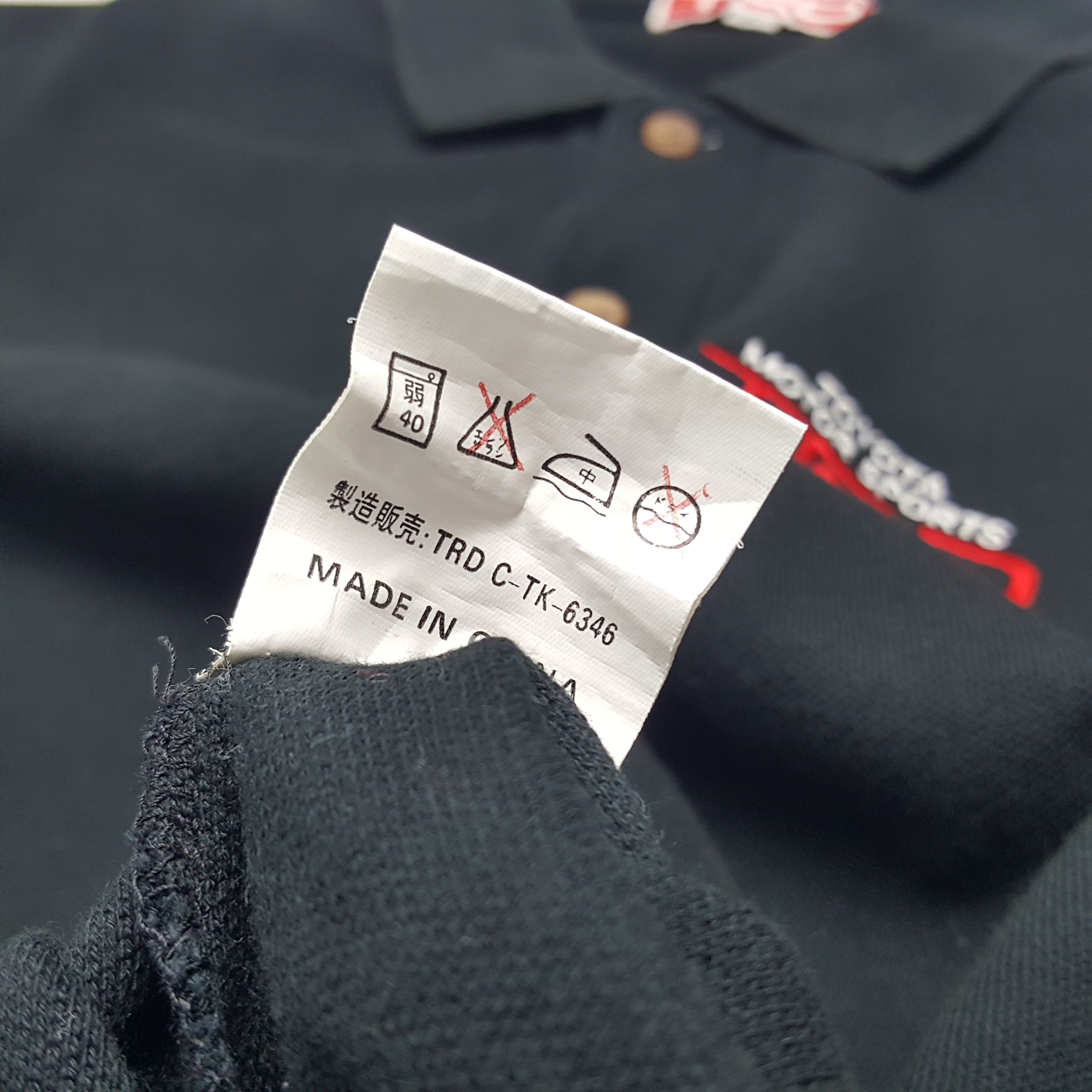 Vintage Vintage TRD Toyota Motor Sports Custom Art Polo Shirt Size US L / EU 52-54 / 3 - 6 Thumbnail