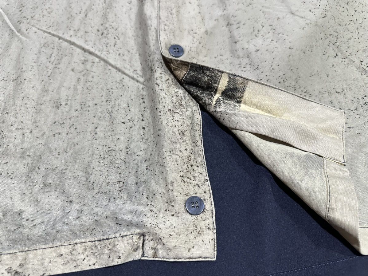 Japanese Brand 🔥Vintage Japanese Art Mandarin Collar Shirt Long Sleeve Size US XL / EU 56 / 4 - 5 Thumbnail
