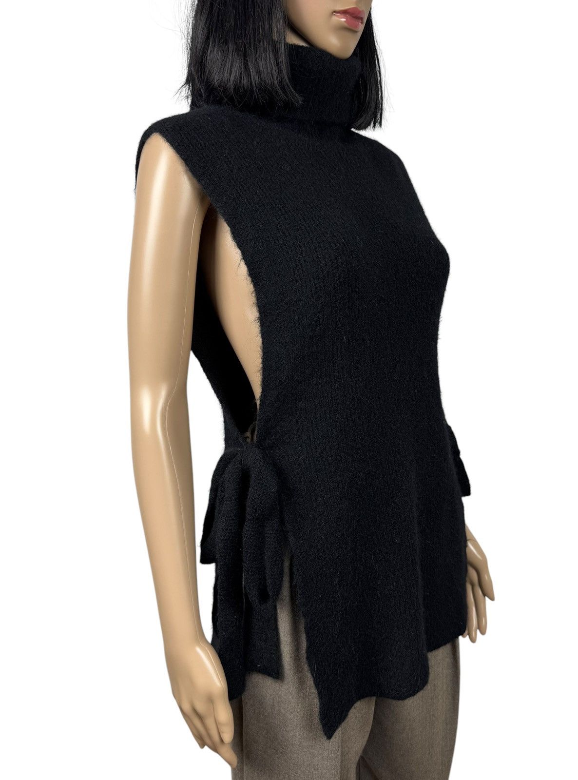 Other Attic and Barn Knit Polyamide-Alpaca Sleeveless Turtleneck S Size S / US 4 / IT 40 - 3 Thumbnail