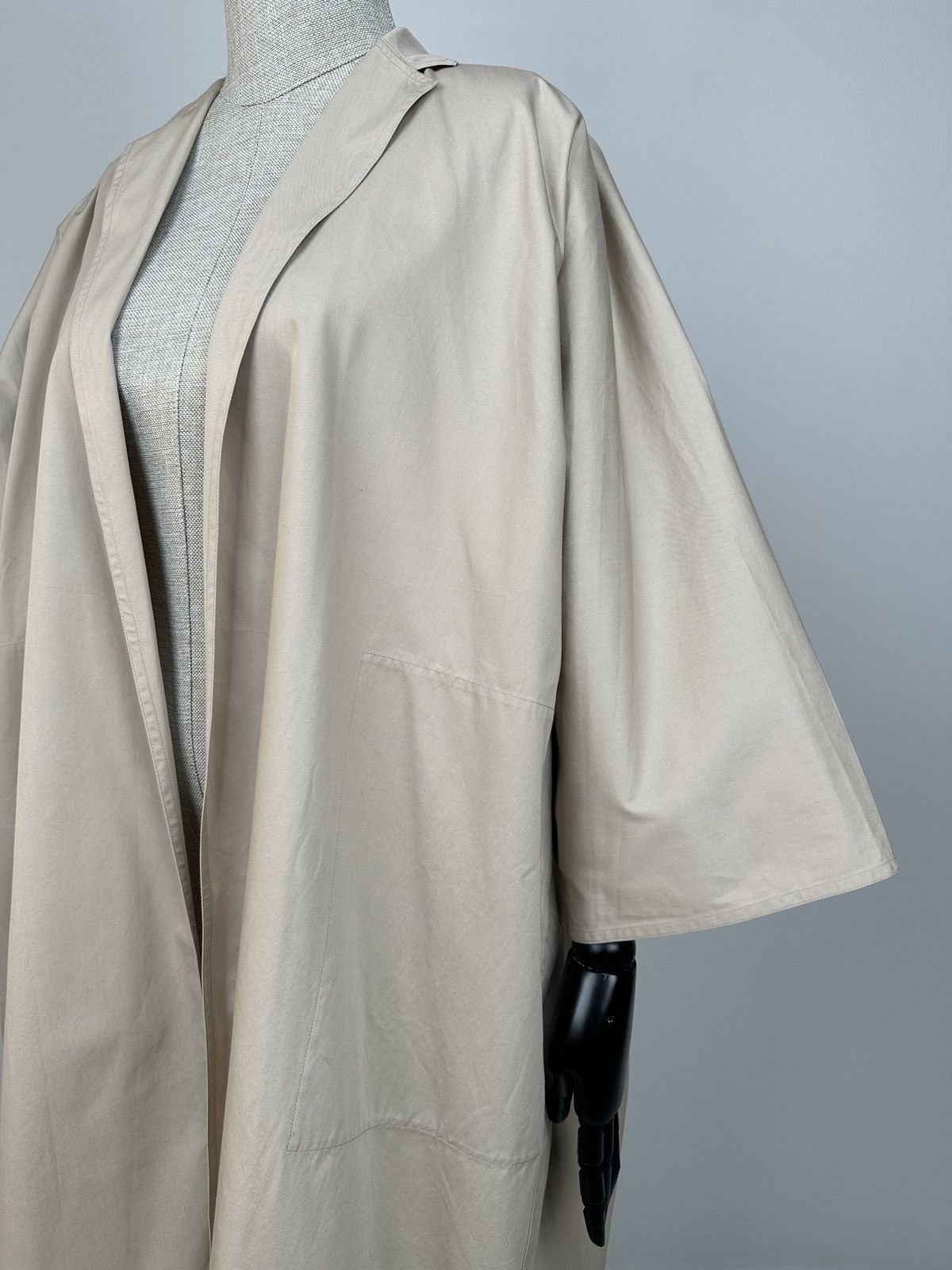 SOFIE D'HOORE SOFIE D’HOORE Belgium Open Front Coat Jacket Beige size 34 Size XS / US 0-2 / IT 36-38 - 6 Thumbnail