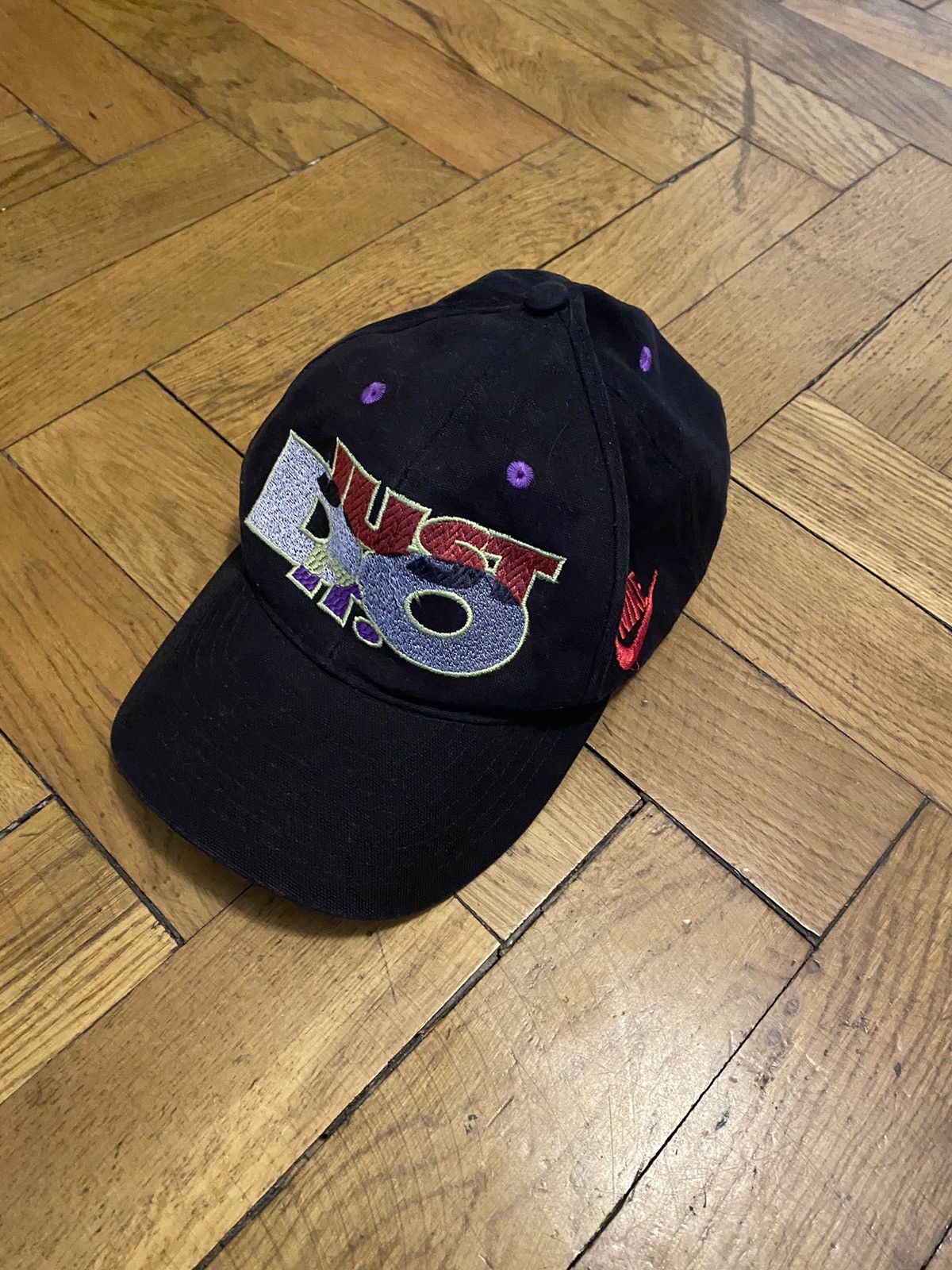 Nike × Other × Vintage Vintage 90s Nike Just Do It Cap Size ONE SIZE - 4 Thumbnail