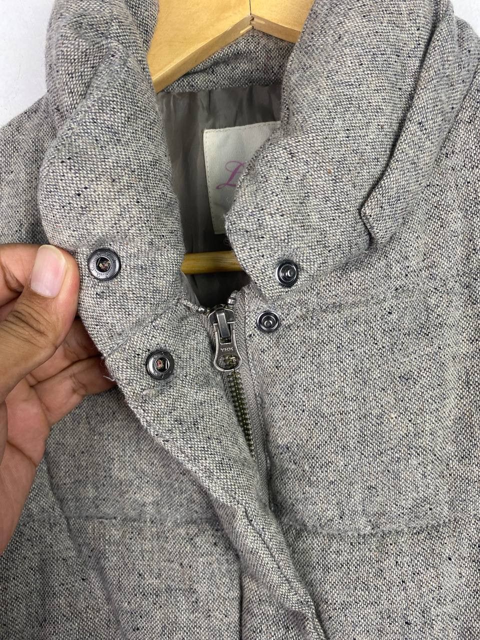 Japanese Brand back number japanese brands wool puffer jacket nice design Size US M / EU 48-50 / 2 - 4 Thumbnail