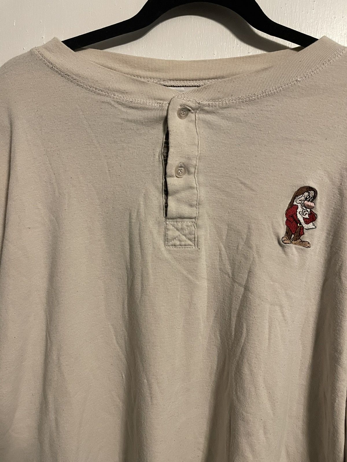 Disney Vintage Grumpy Longsleeve Size US XL / EU 56 / 4 - 2 Thumbnail